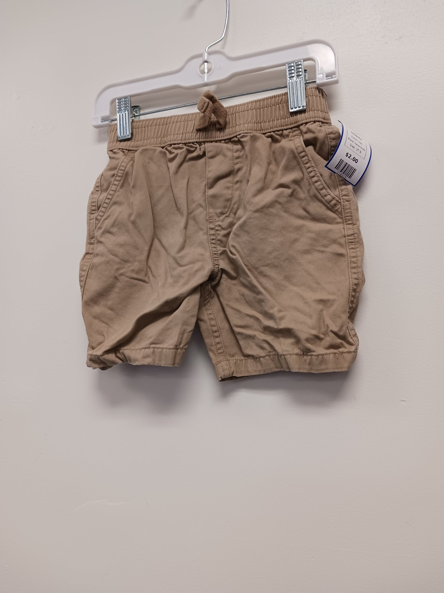 tan Garanimals Shorts, 3T B