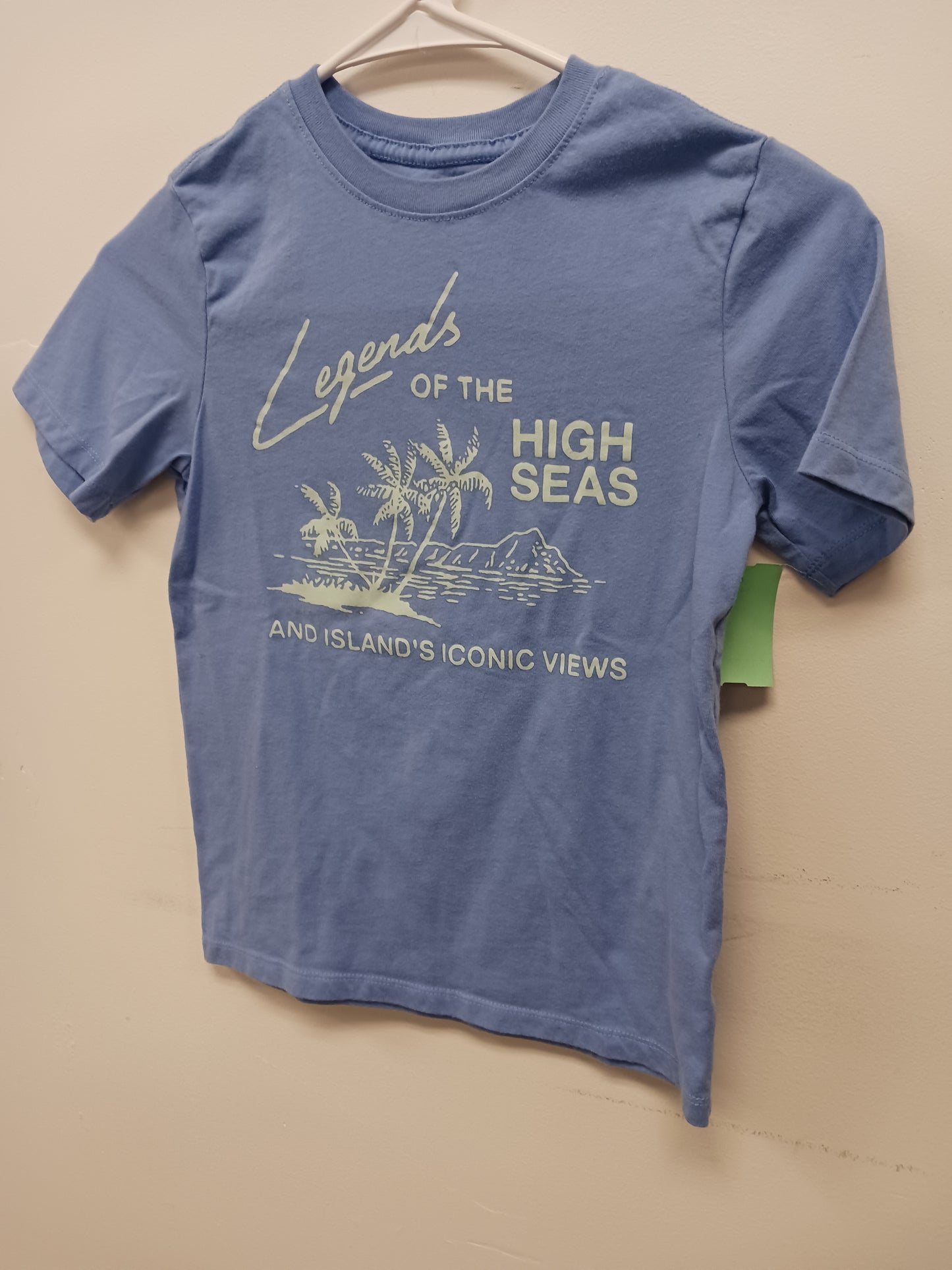 Blue Wonder Nation Shirt, 8 B