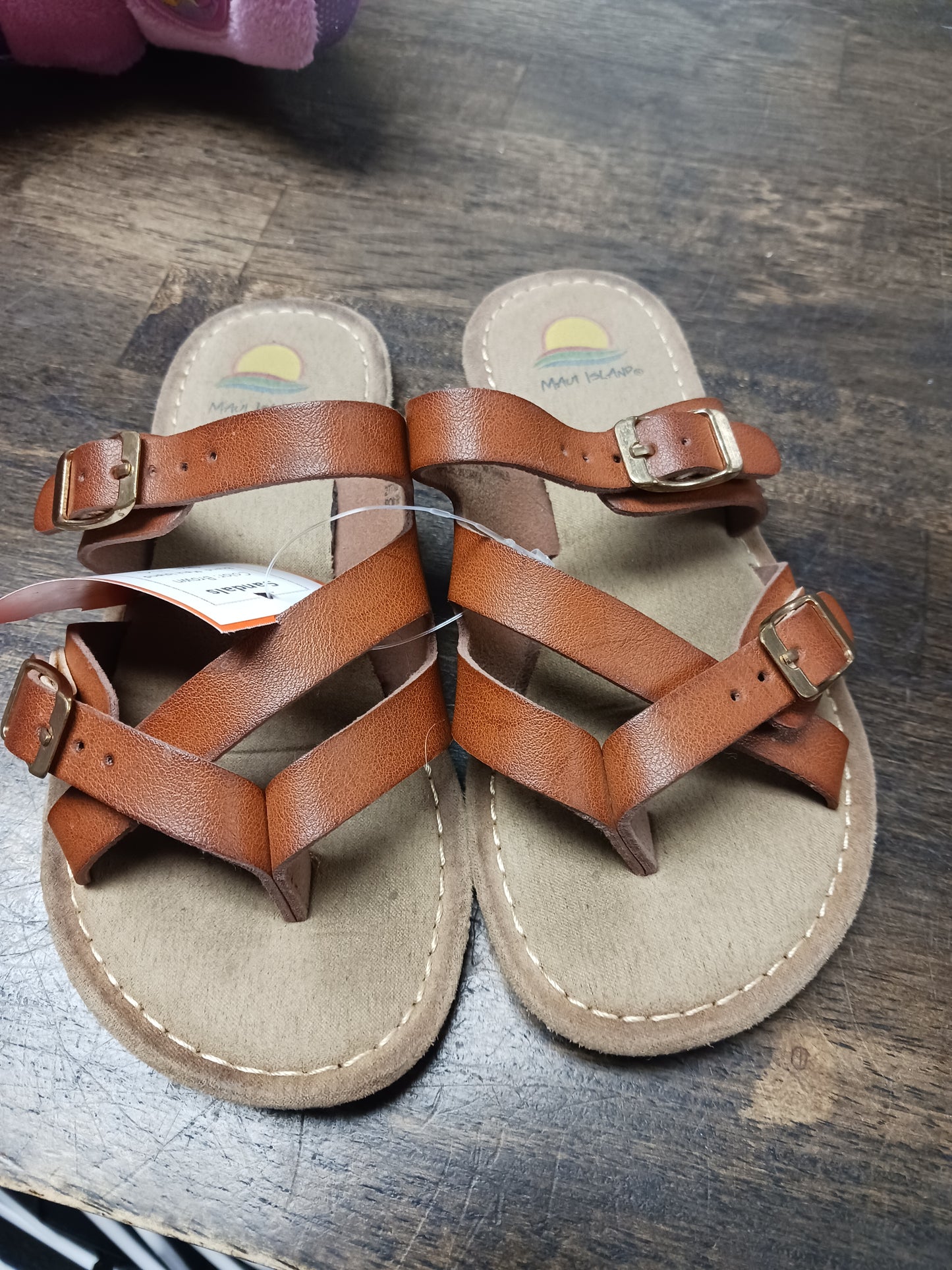 Brown Maui Island Sandals, 11 G