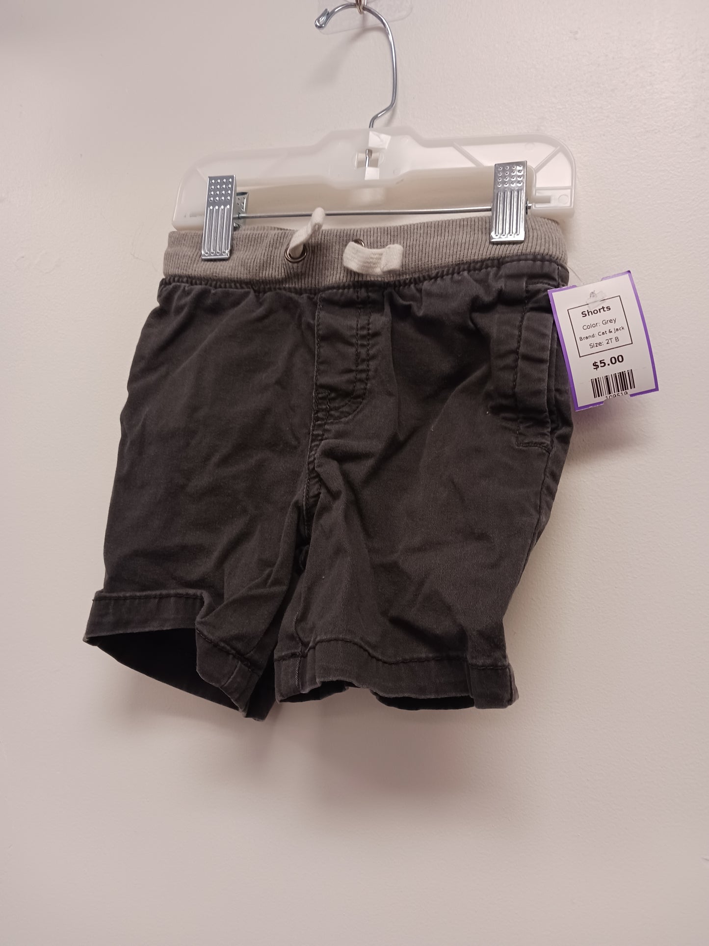Grey Cat & Jack Shorts, 2T B