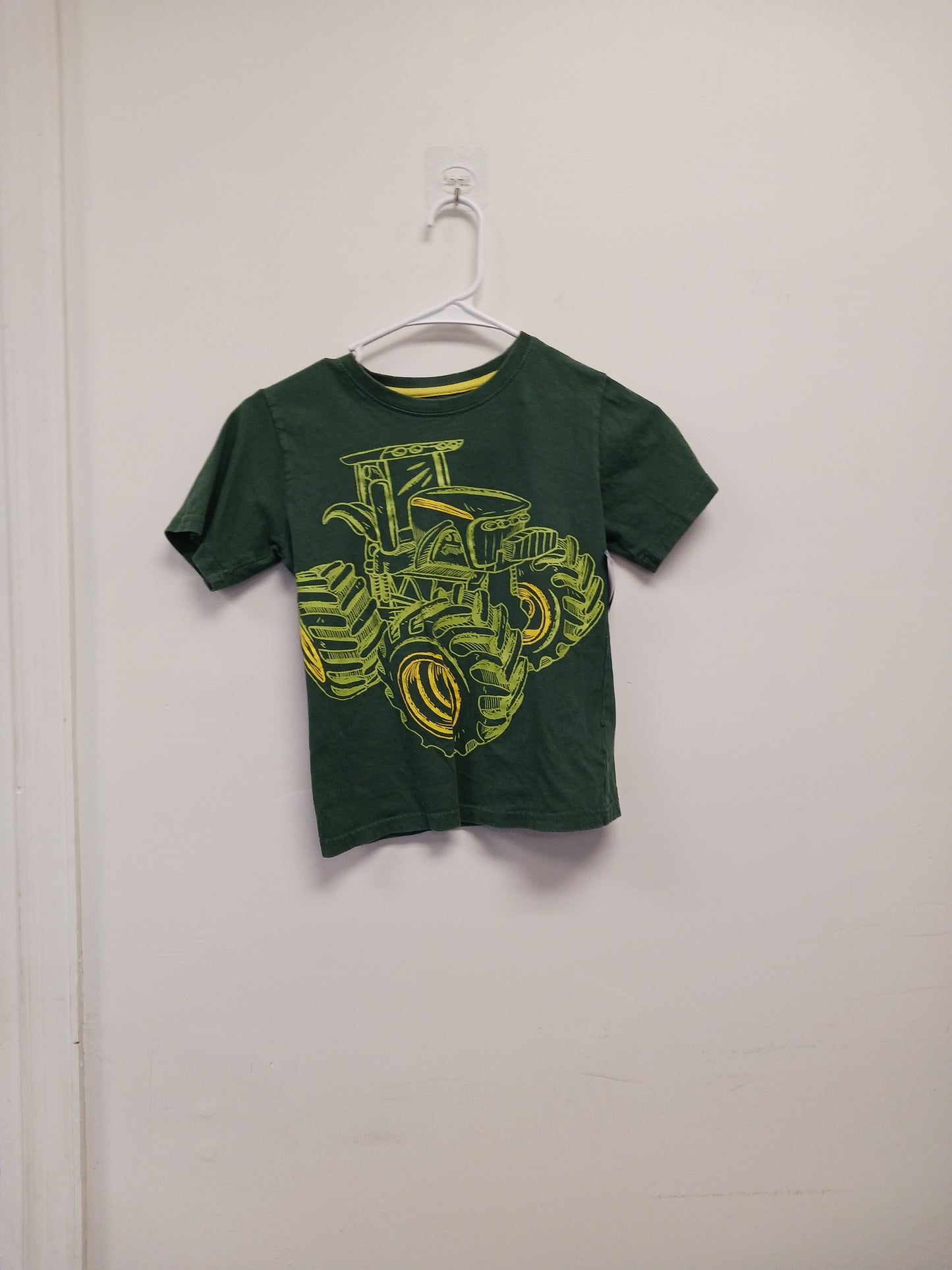 green John Deere Tractor Tshirt, 7 B