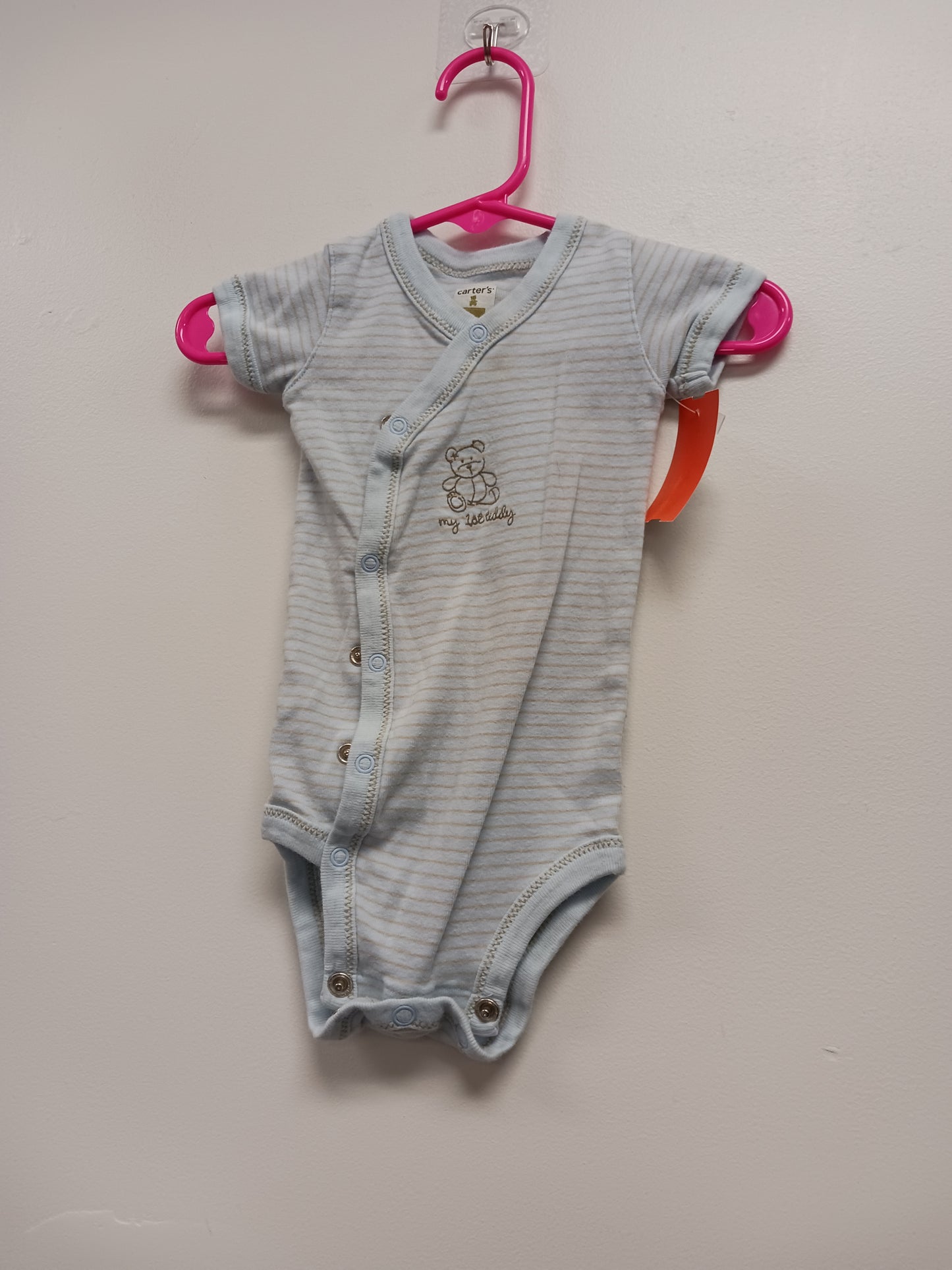 Blue Carters My First Teddy Onesie, 3M B