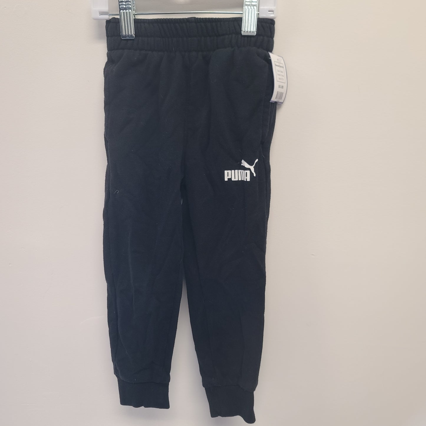 Black Puma Sweatpants, 4T B