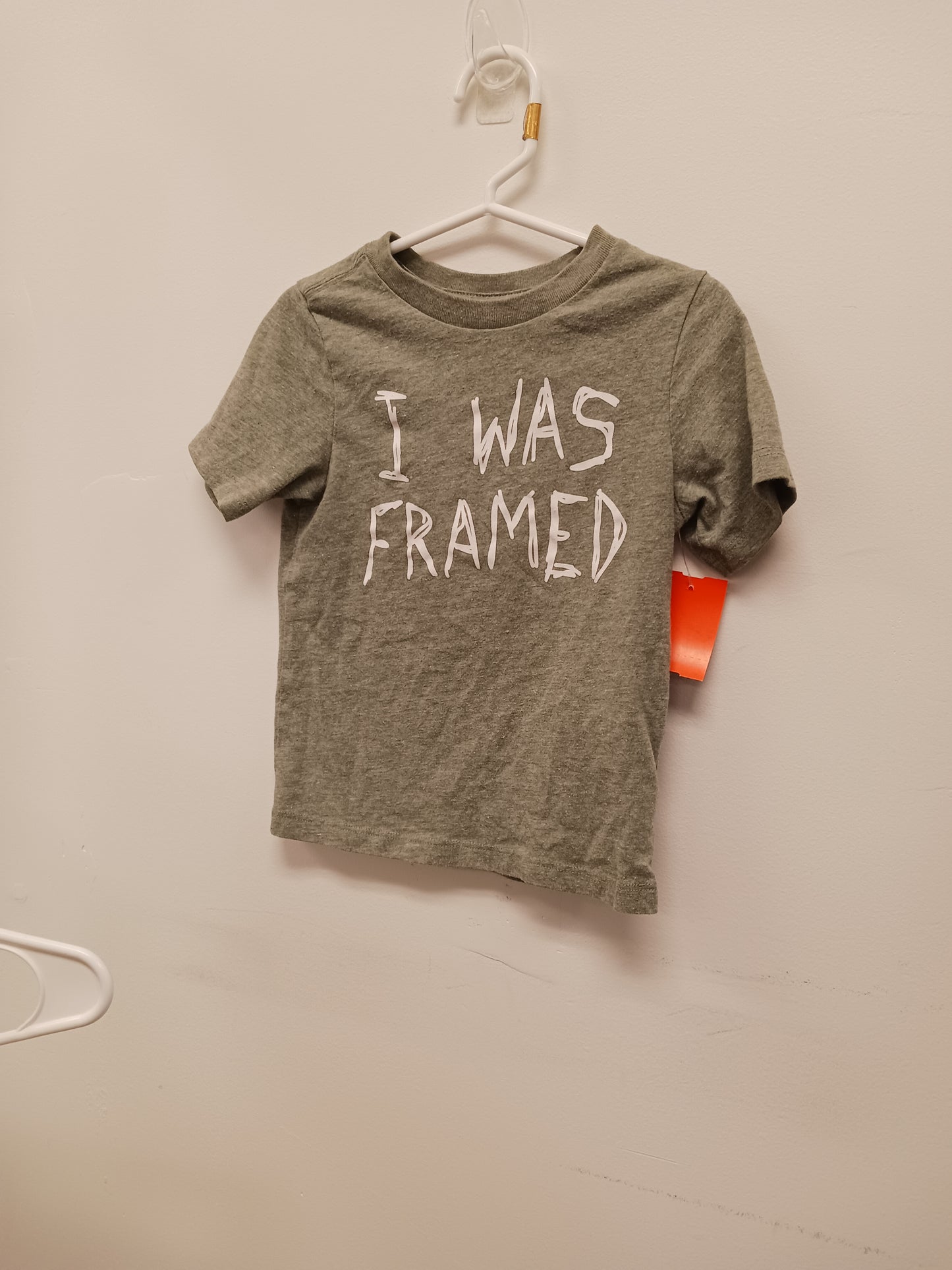 Grey I Was Framed Childrens Place Shirt, 2T B