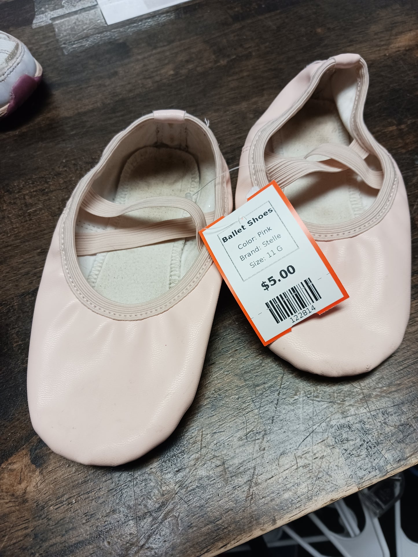 Pink Stelle Ballet Shoes, 11 G
