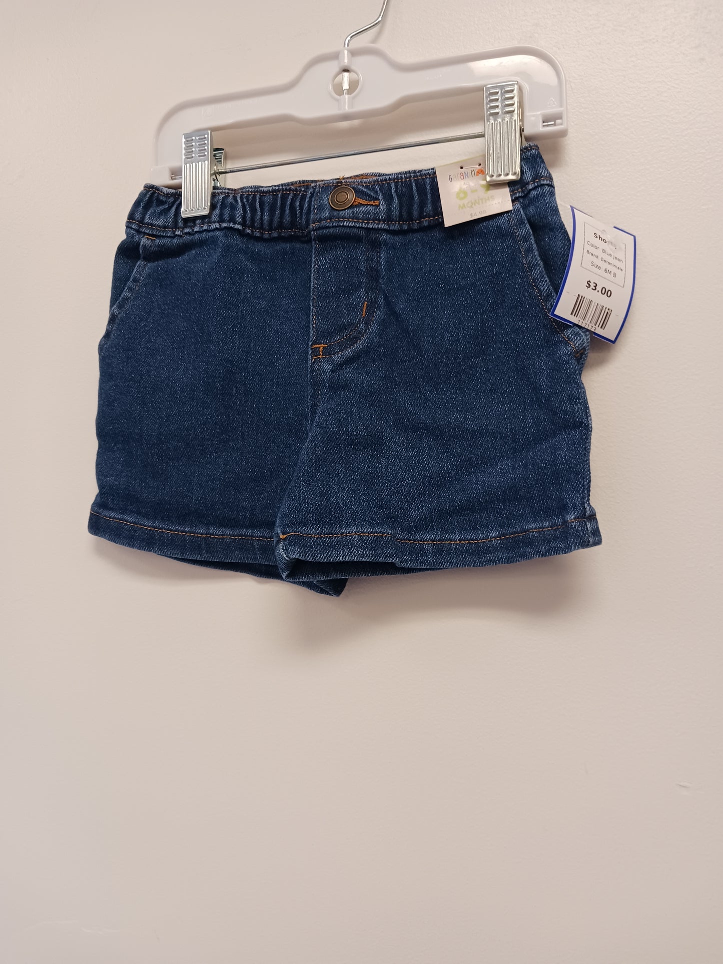 Blue Jean Garanimals Shorts, 6M B