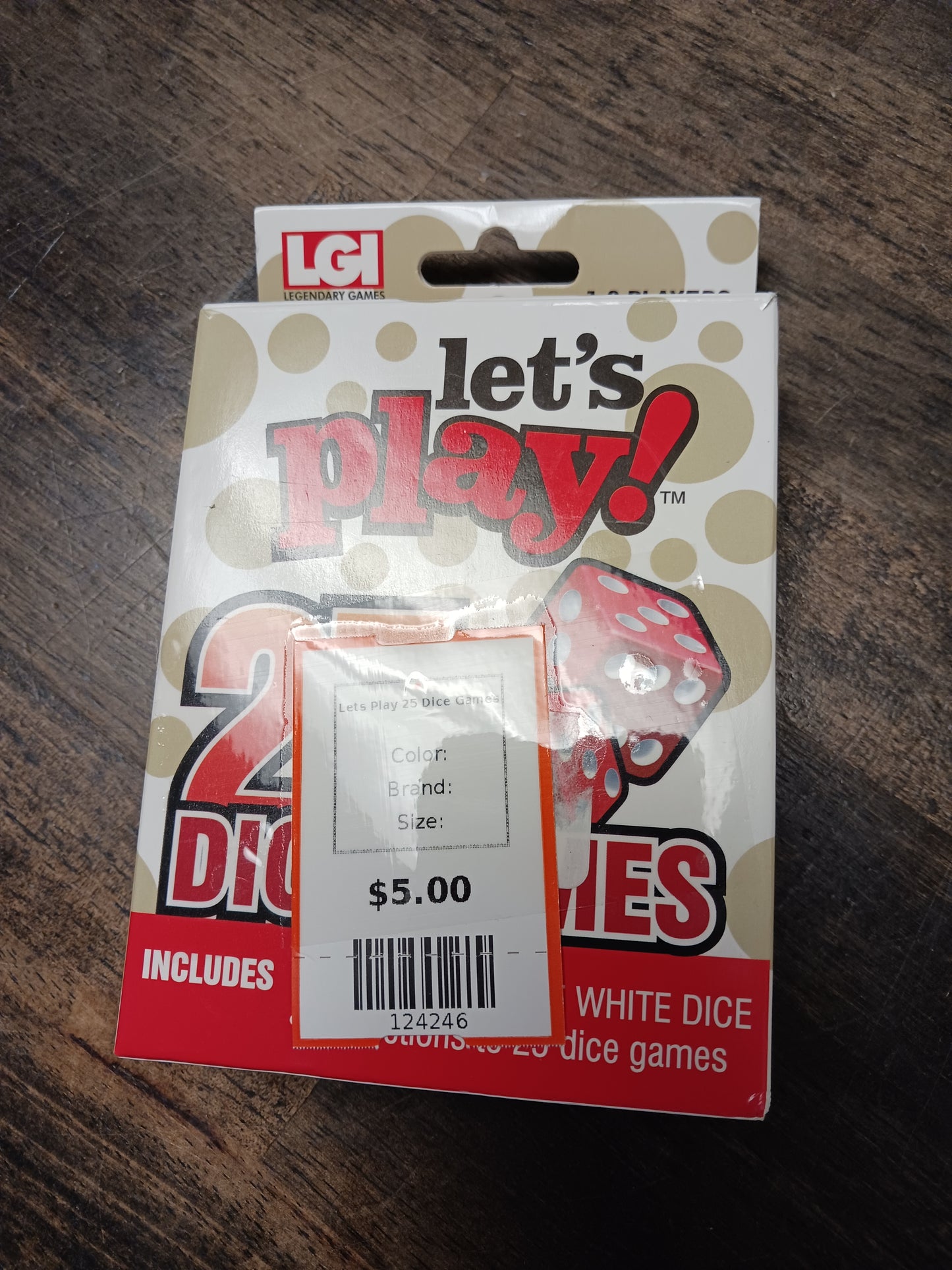 Lets Play 25 Dice Games