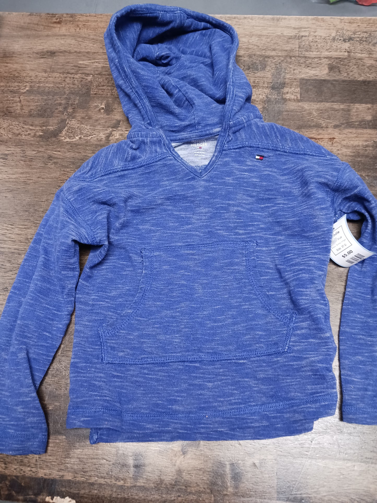 blue Tommy Hilfiger Hoodie, 3T G