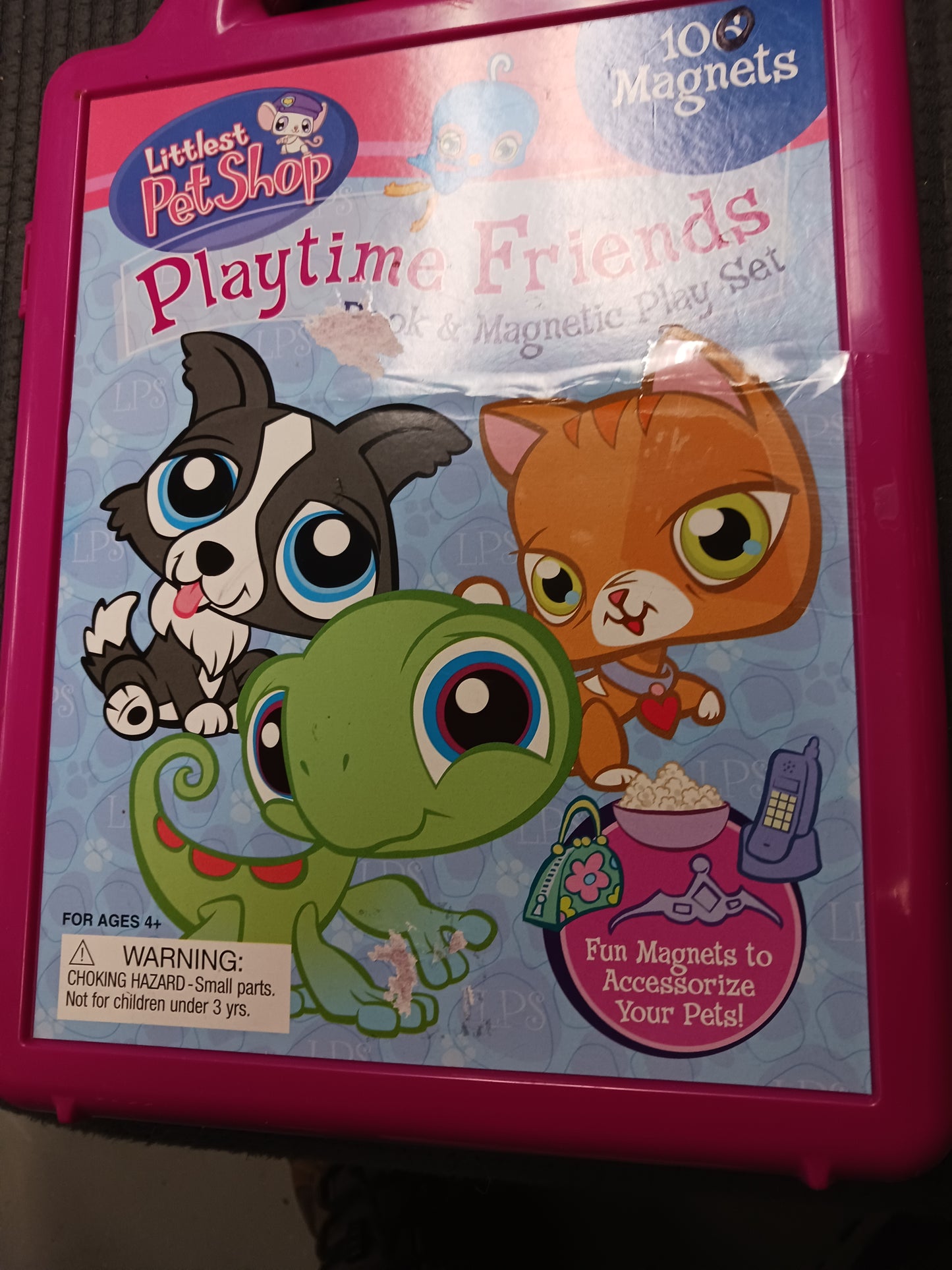 Travel Magnet Play Set Littlest Pet Shop