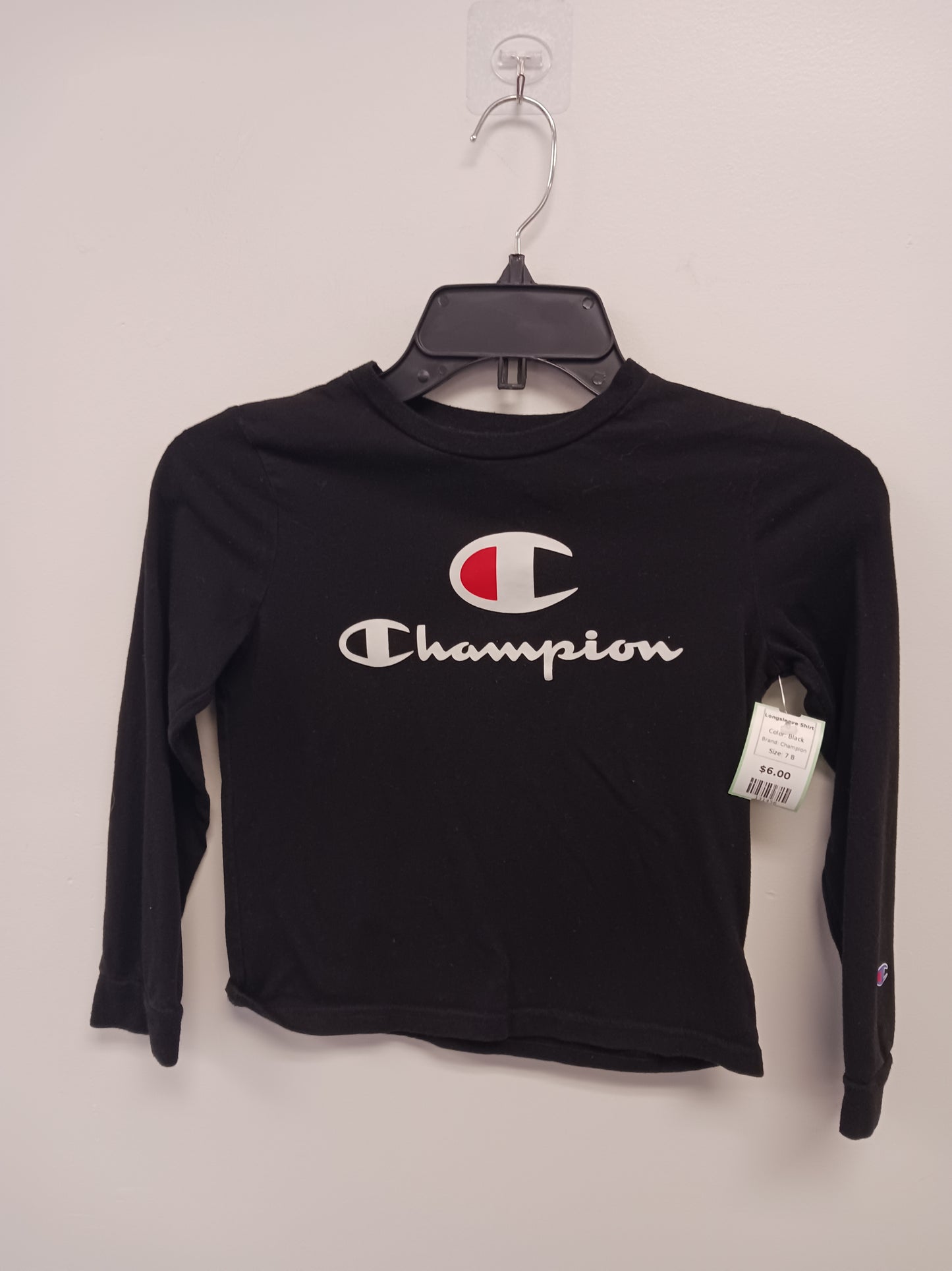 Black Champion Longsleeve Shirt, 7 B