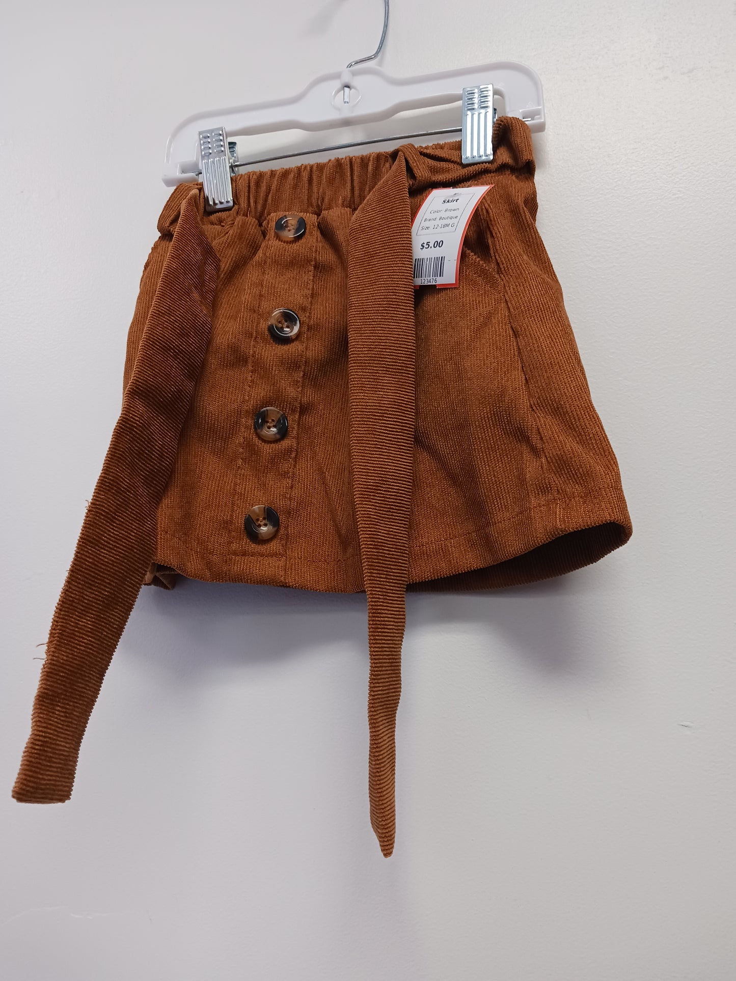 Brown Boutique Skirt, 12-18M G