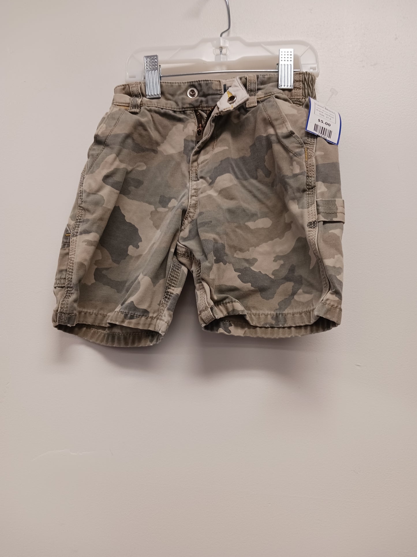 Brown Camo OshKosh Camo Shorts, 3T B