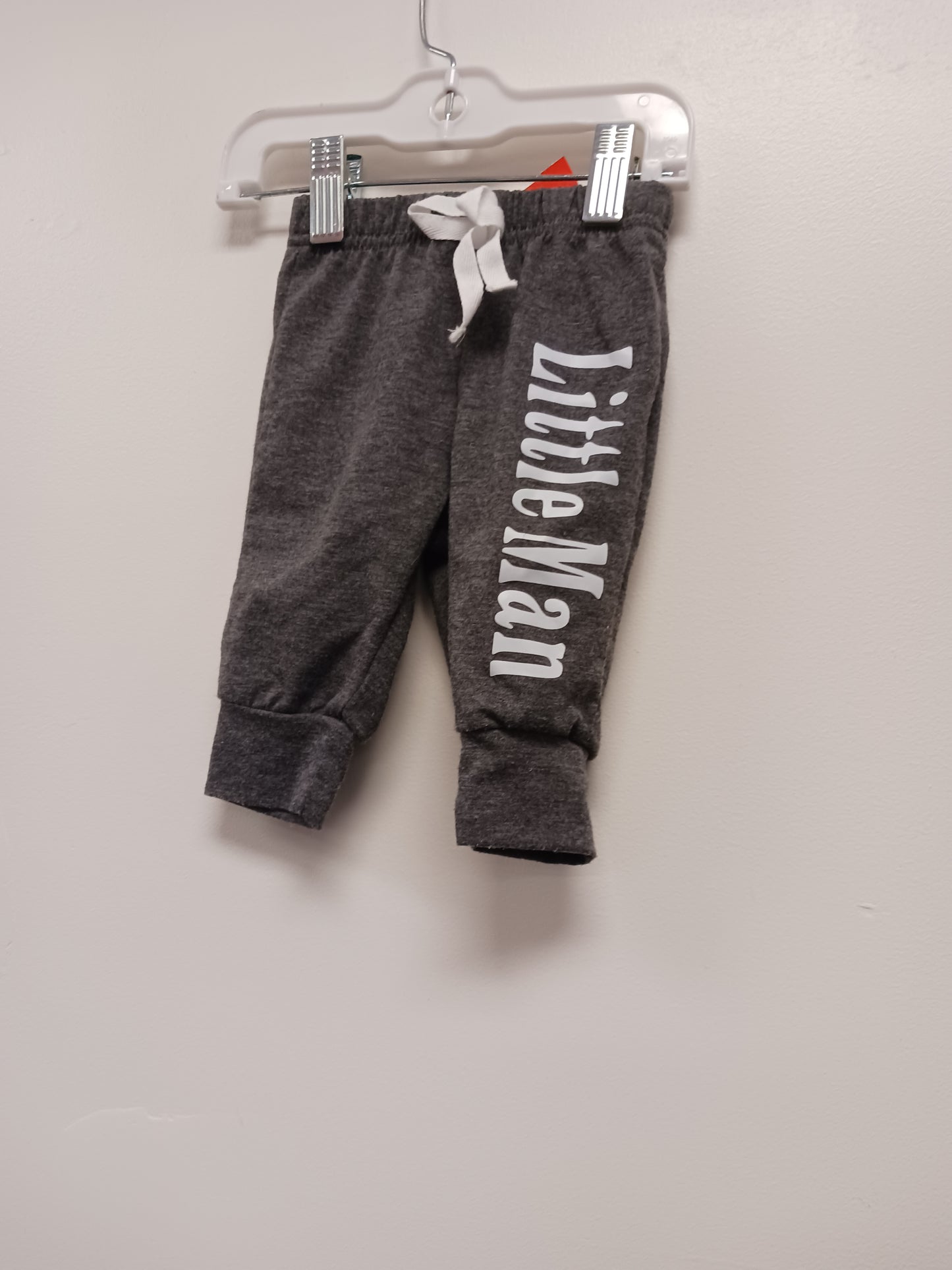Grey Shein Little Man Joggers, NB B