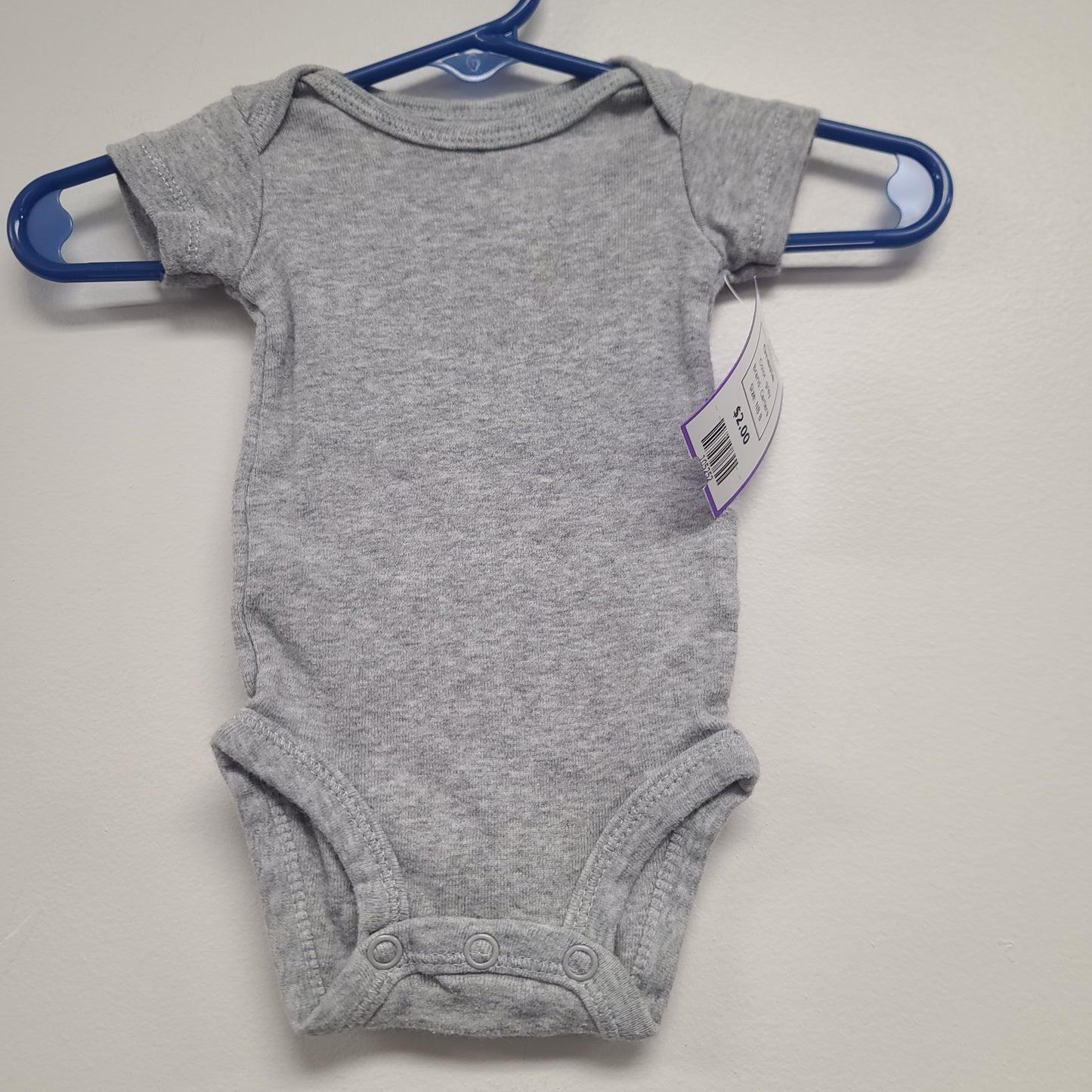 grey Carters Onesie, NB B