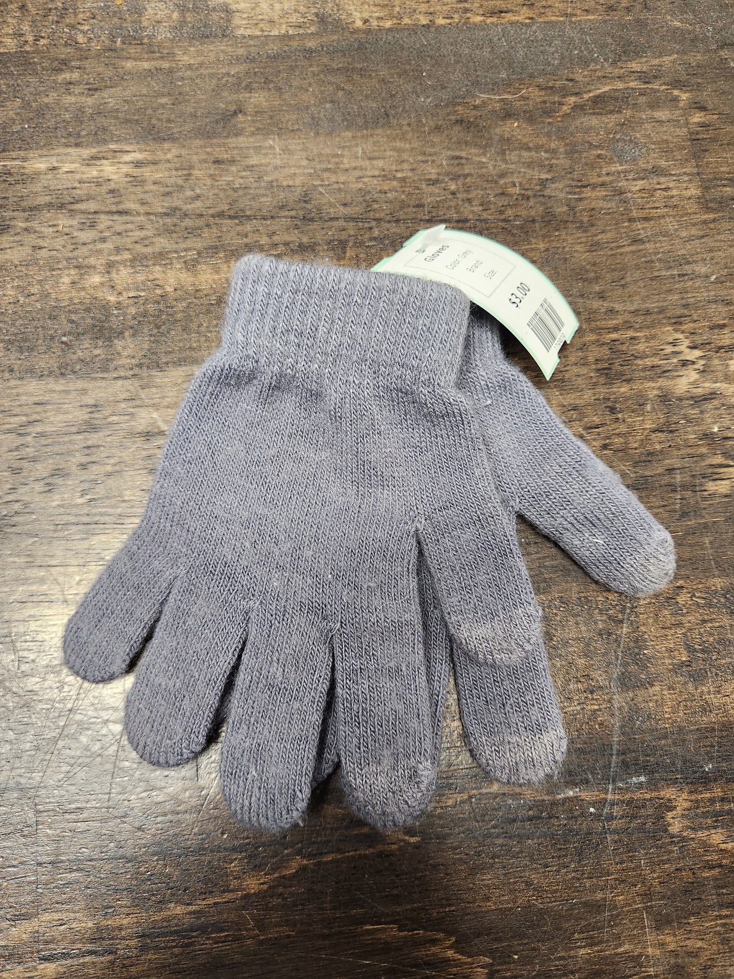 Grey Gloves