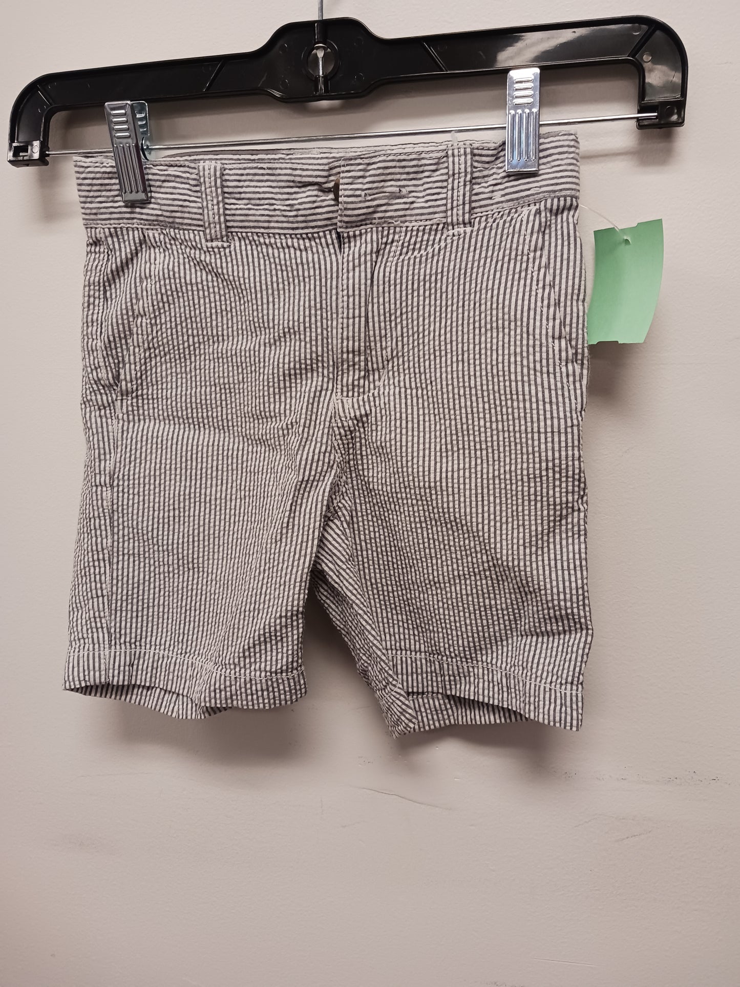 Grey/White Striped Gymboree Shorts, 5T B
