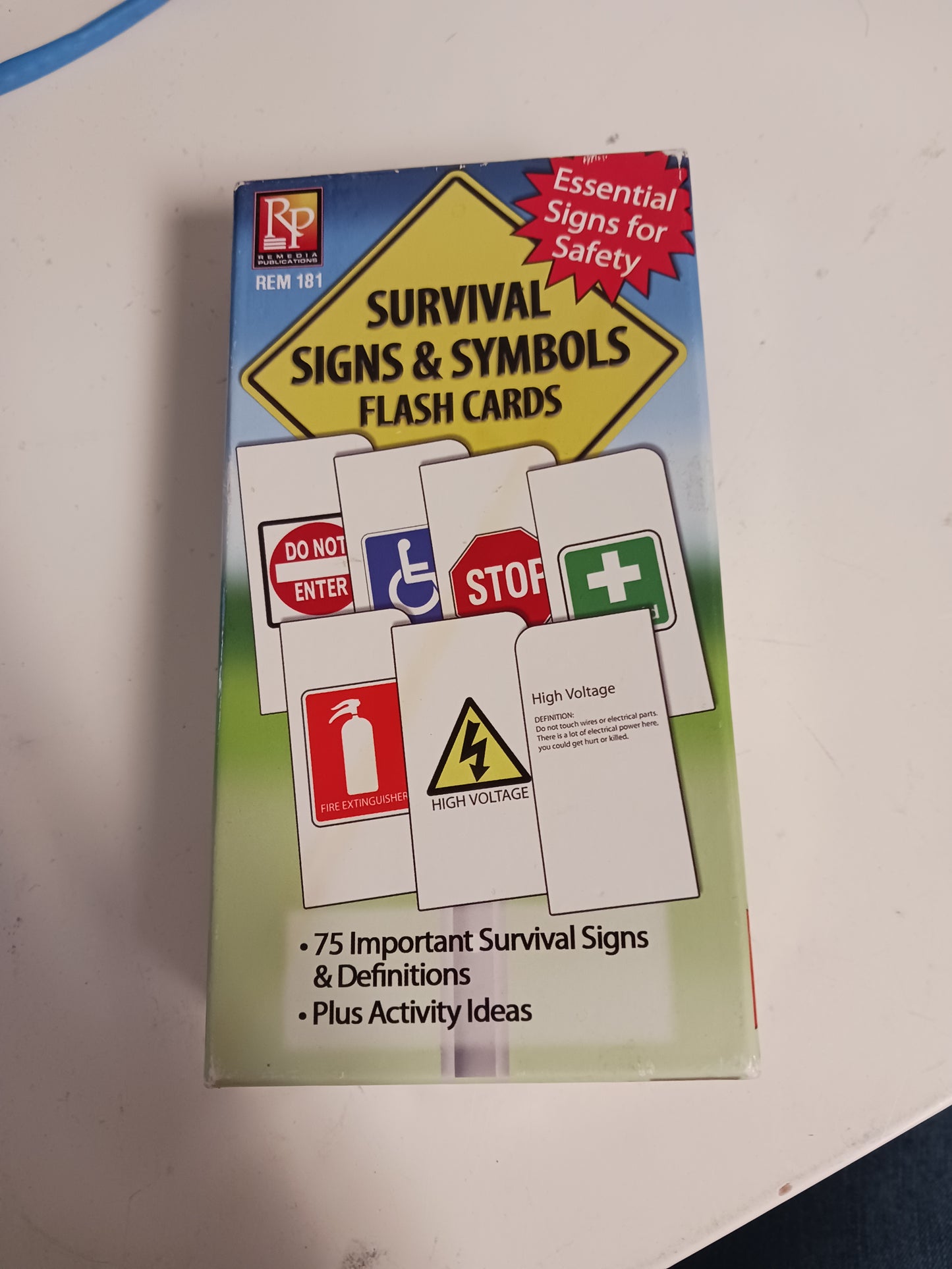 Survival Signs & Symbols Flash Cards