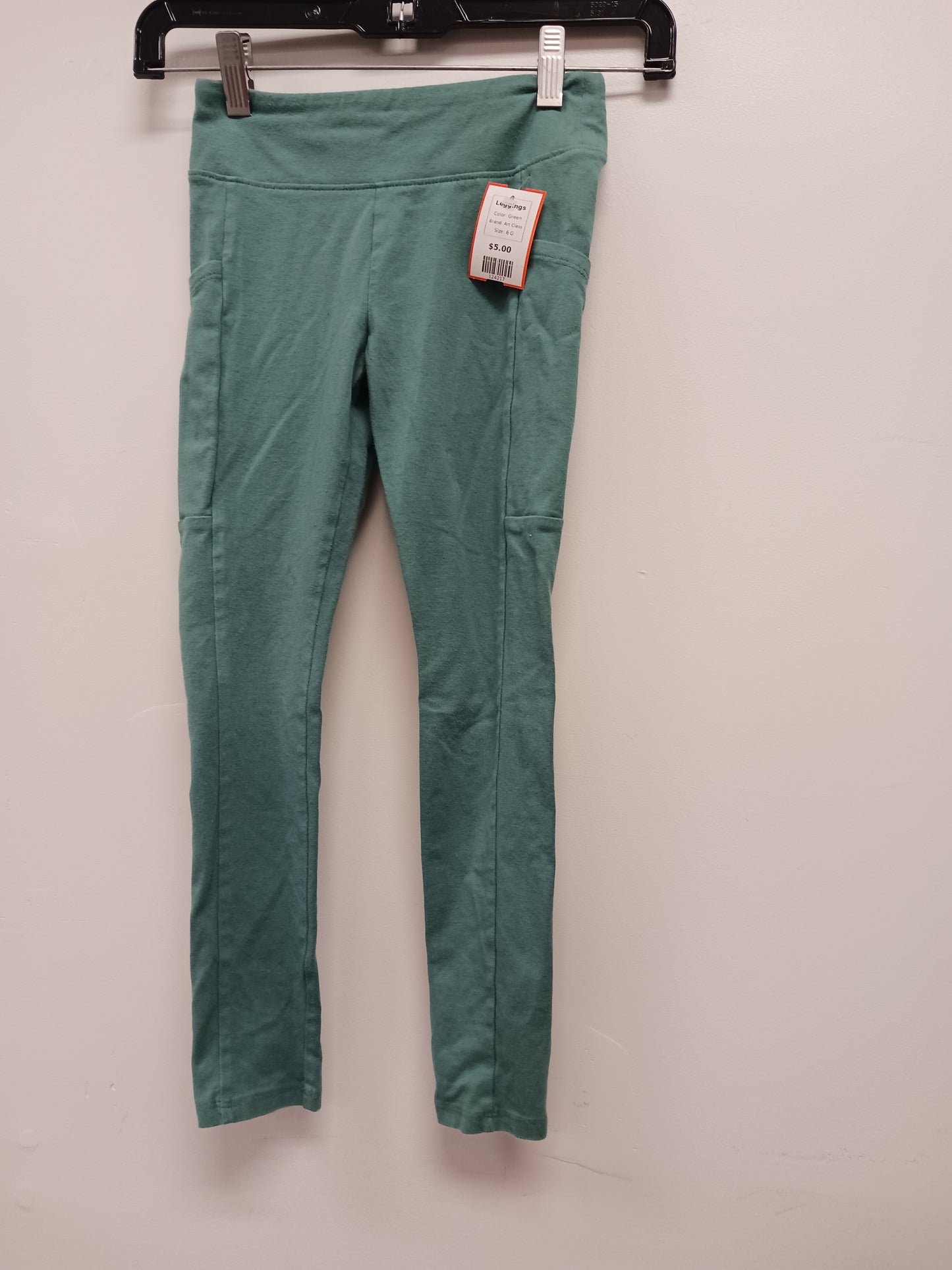 Green Art Class Leggings, 6 G