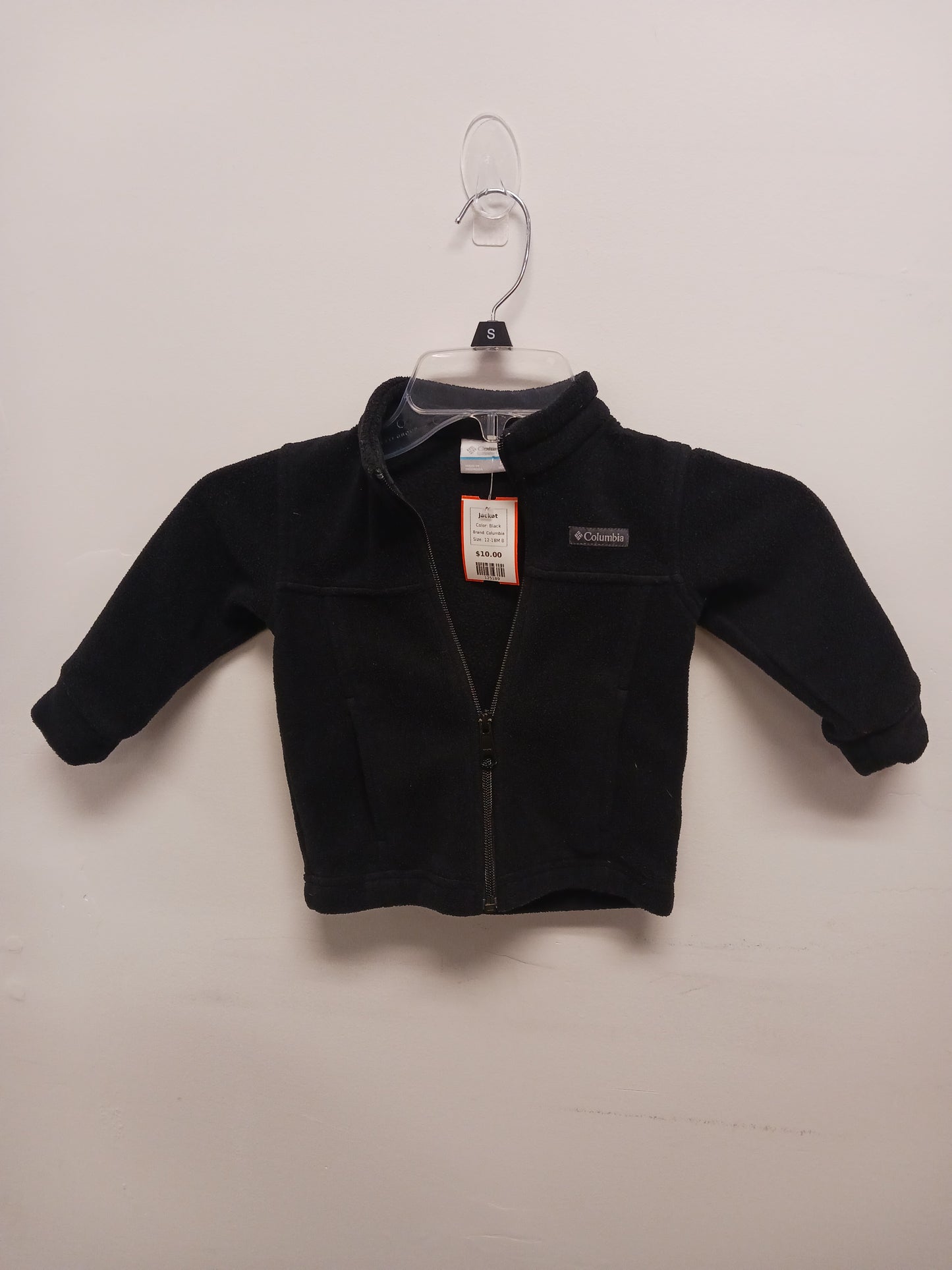 Black Columbia Jacket, 12-18M B