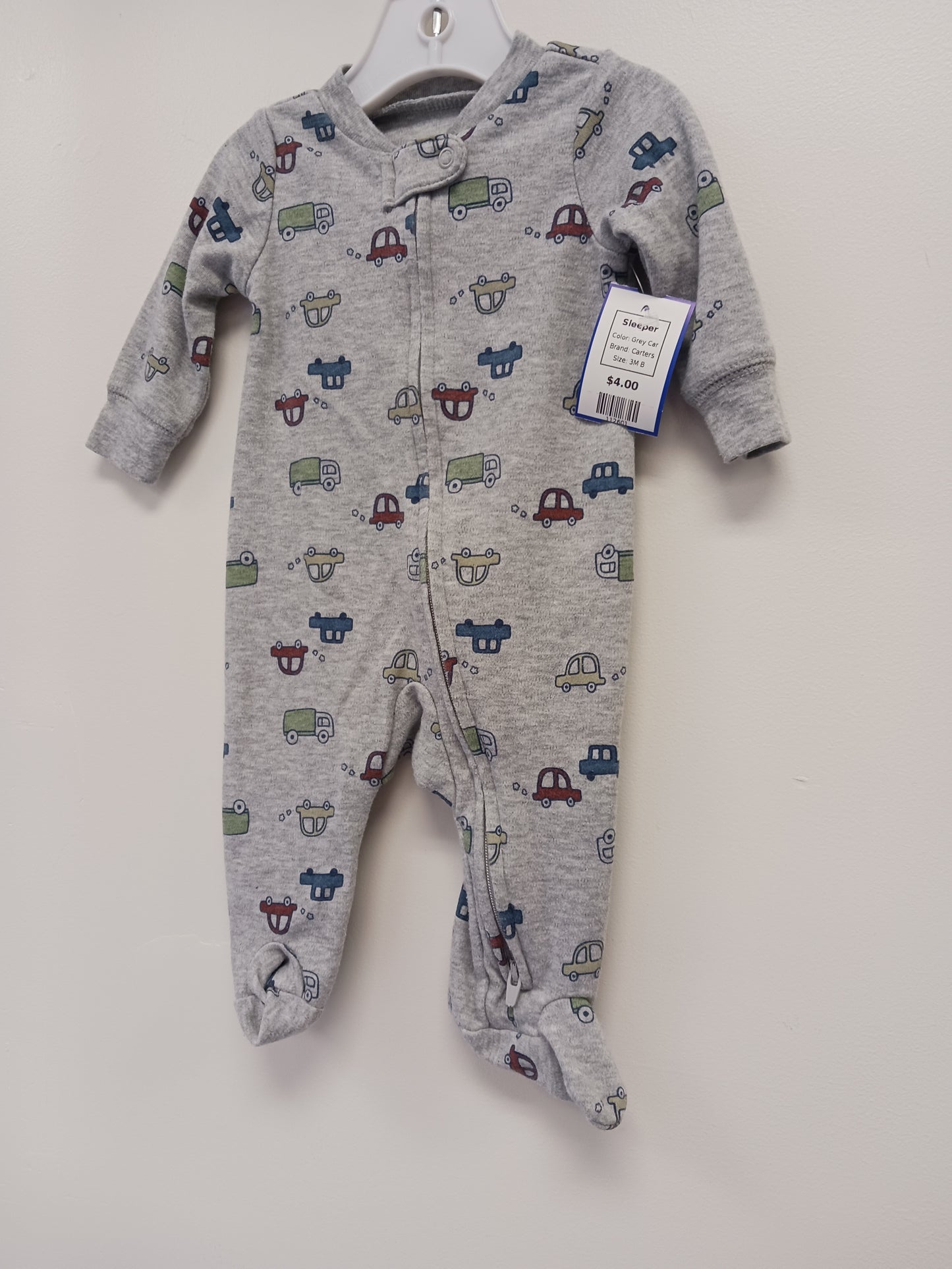 Grey Car Carters Sleeper, 3M B