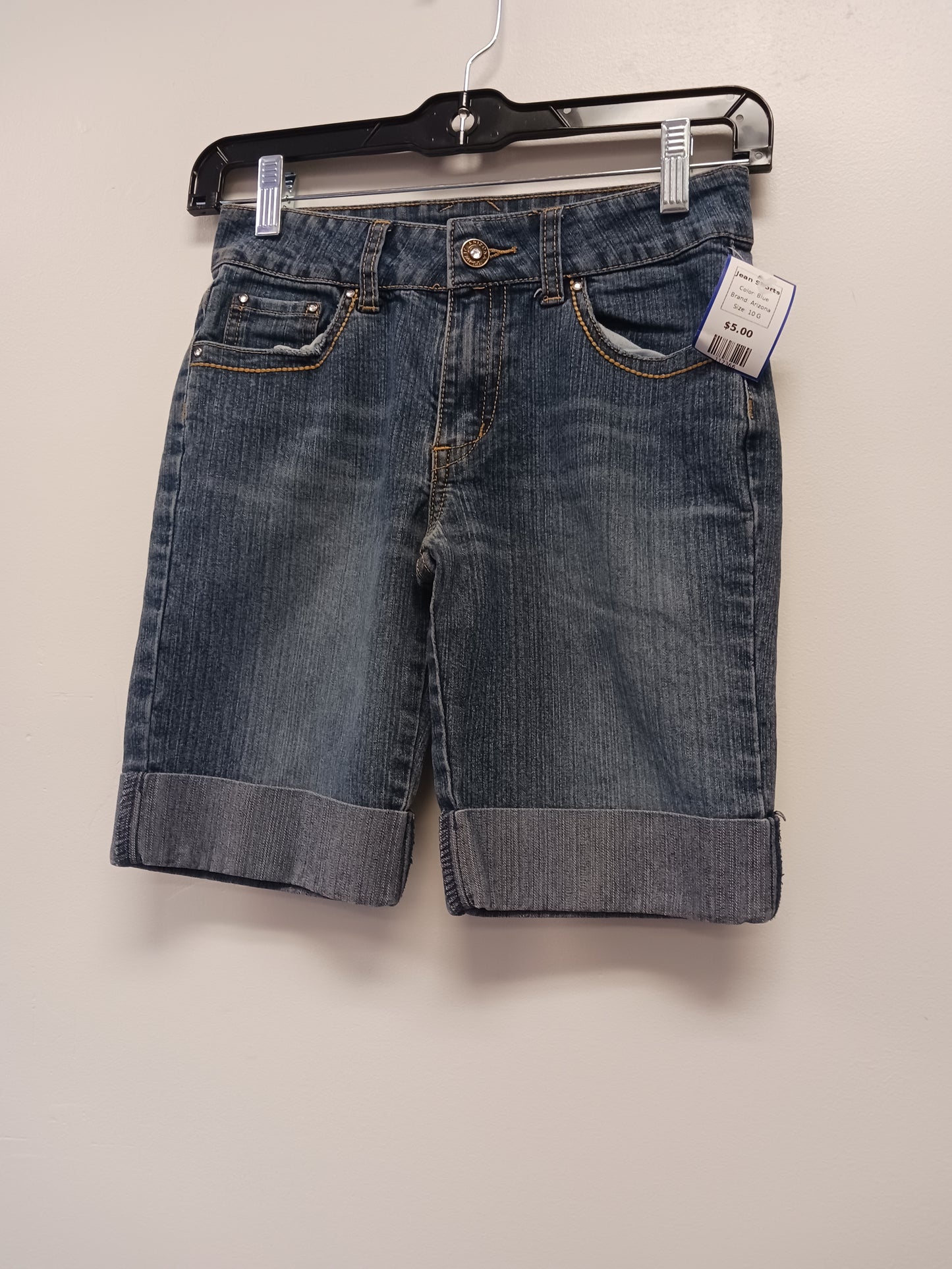 Blue Arizona Jean Shorts, 10 G