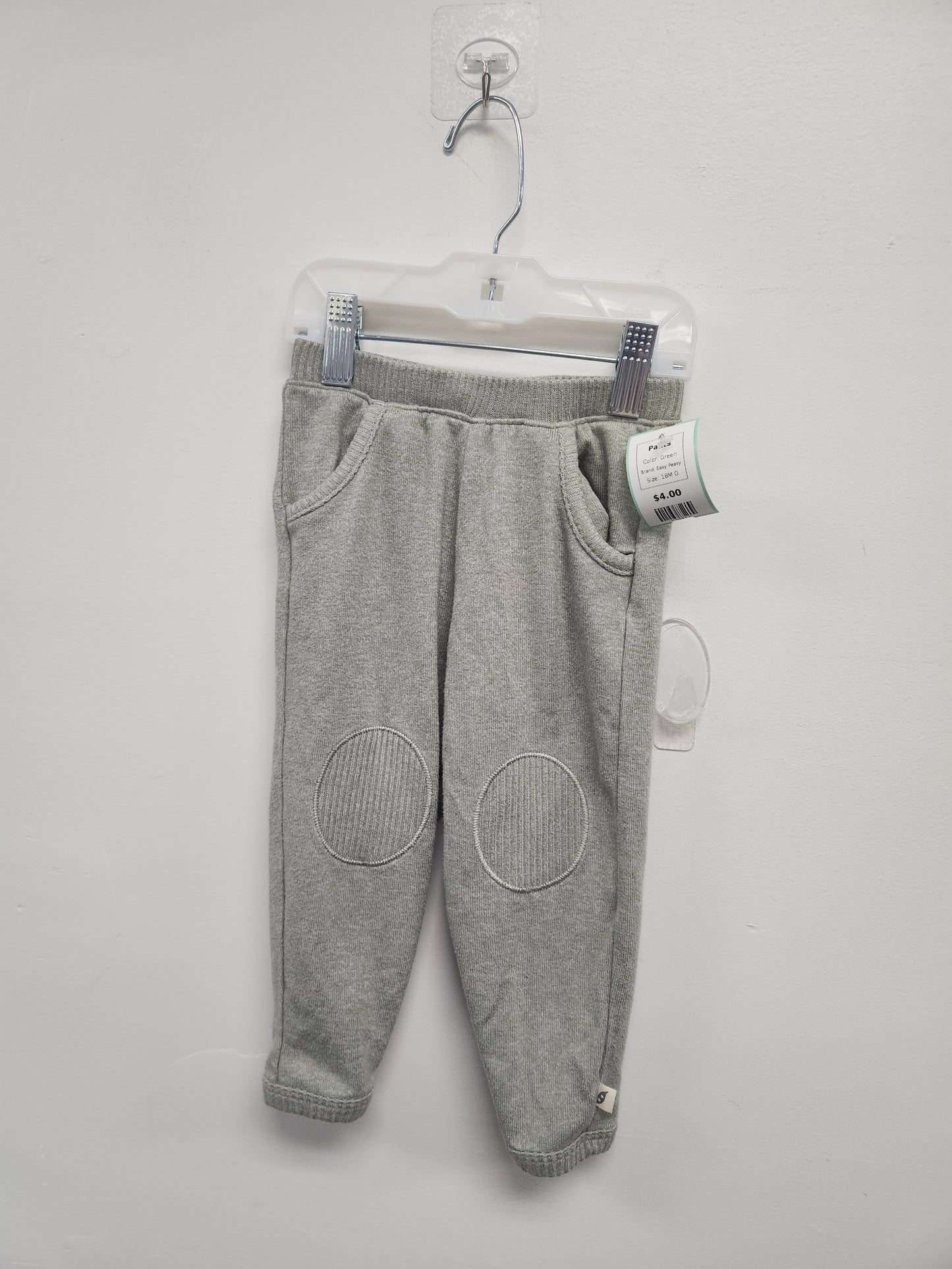 Green Easy Peasy Pants, 18M G