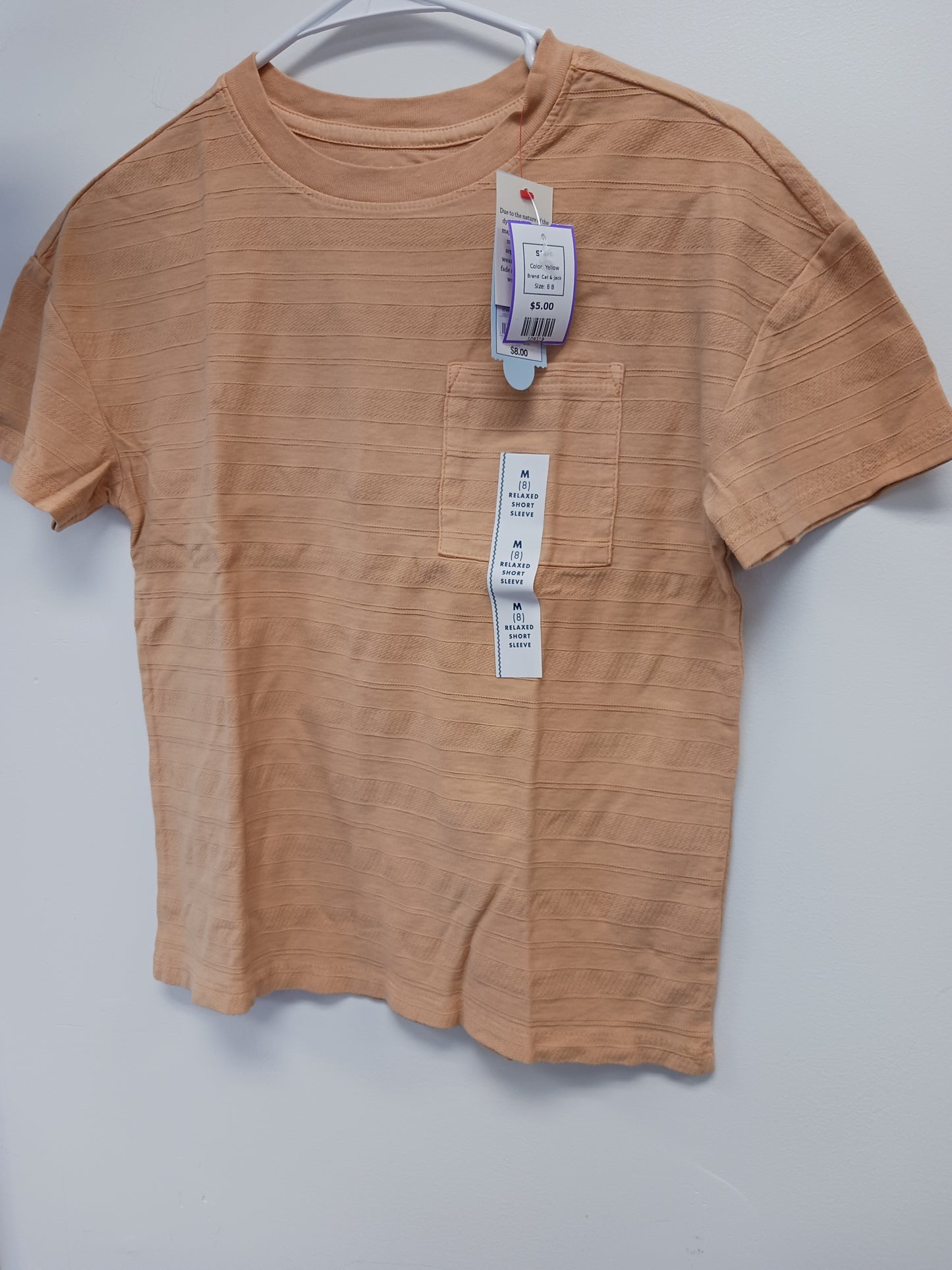 Yellow Cat & Jack Shirt, 8 B