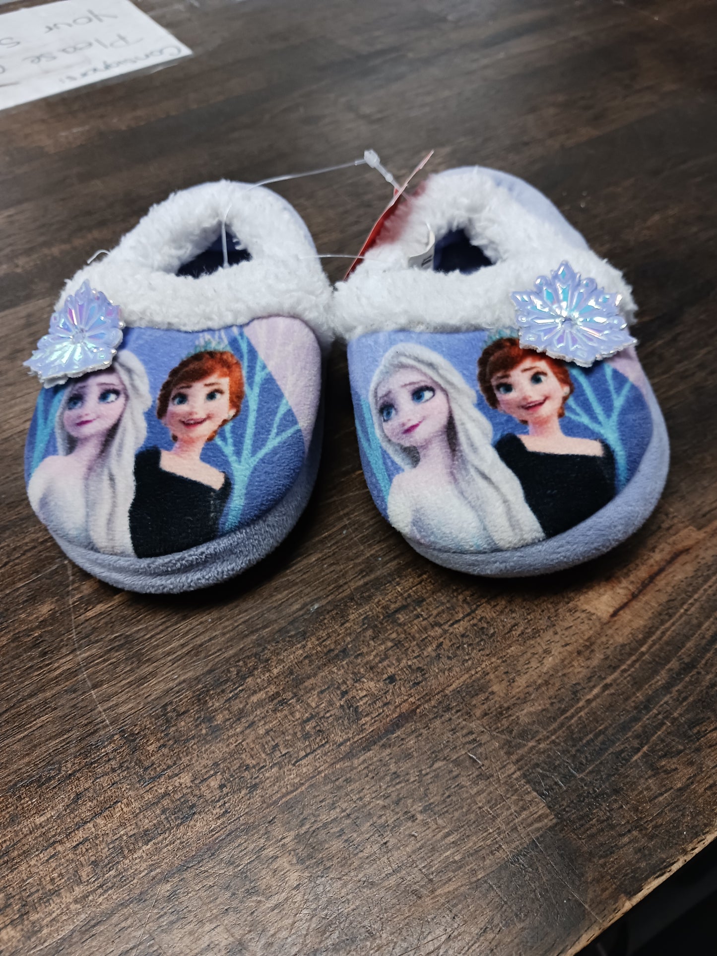 Purple Disney Frozen Slippers, 5 G