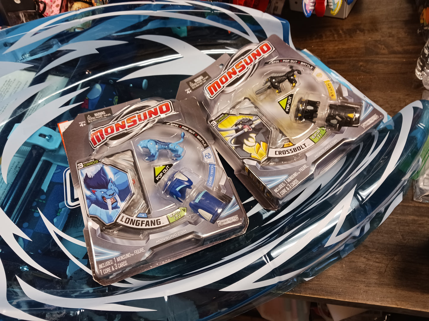 Blue Monsuno Battle Arena W/2 Figures