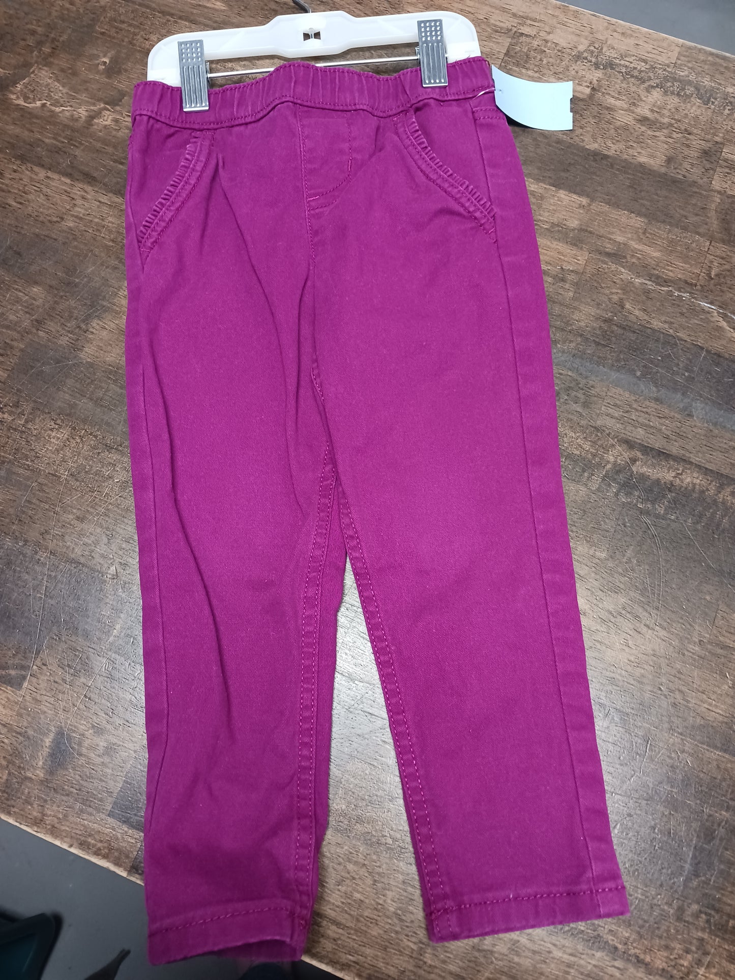 Burgandy Jumping Bean Pull on Pants, 4T G