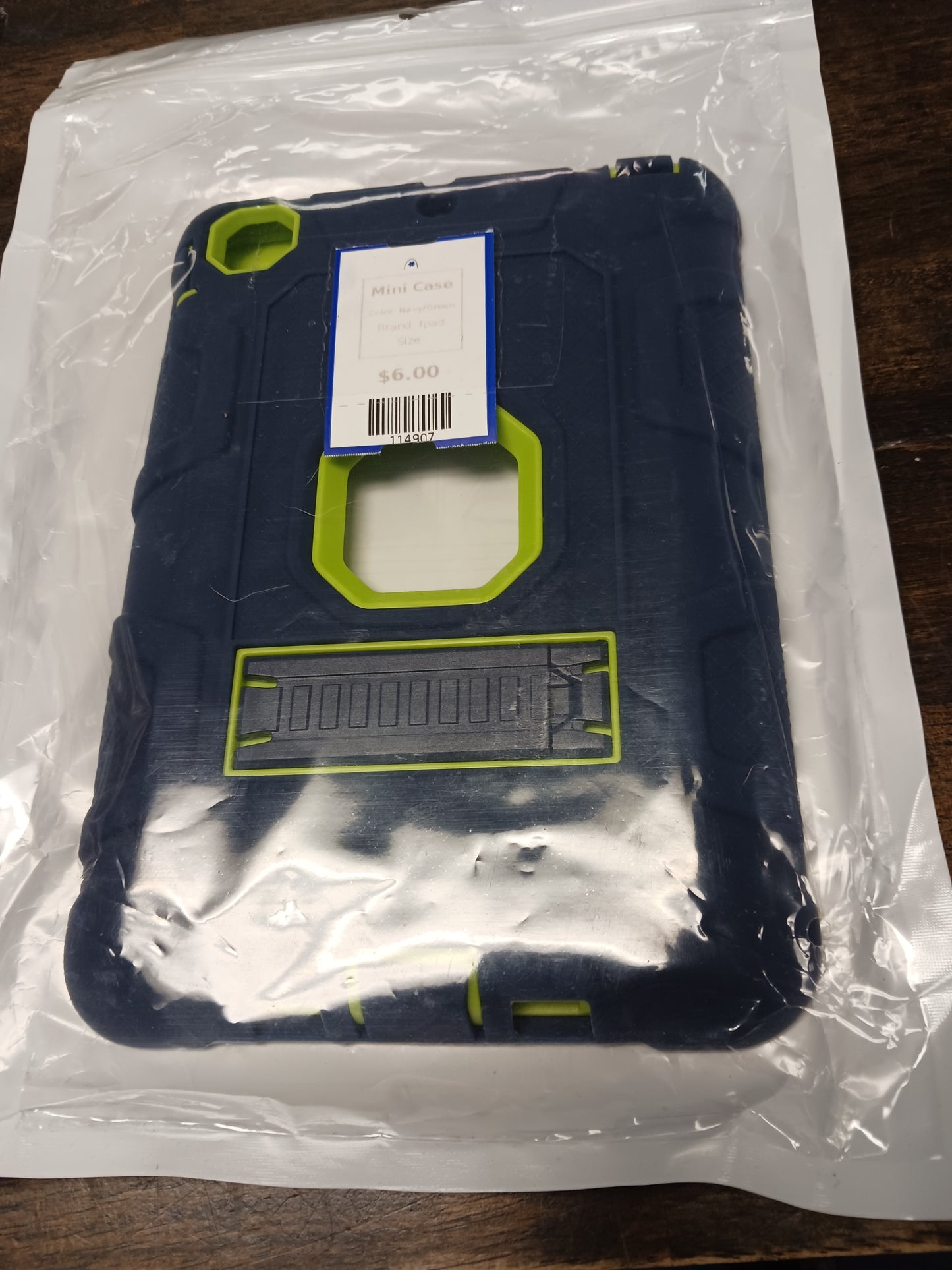 Navy/Green Ipad Mini Case