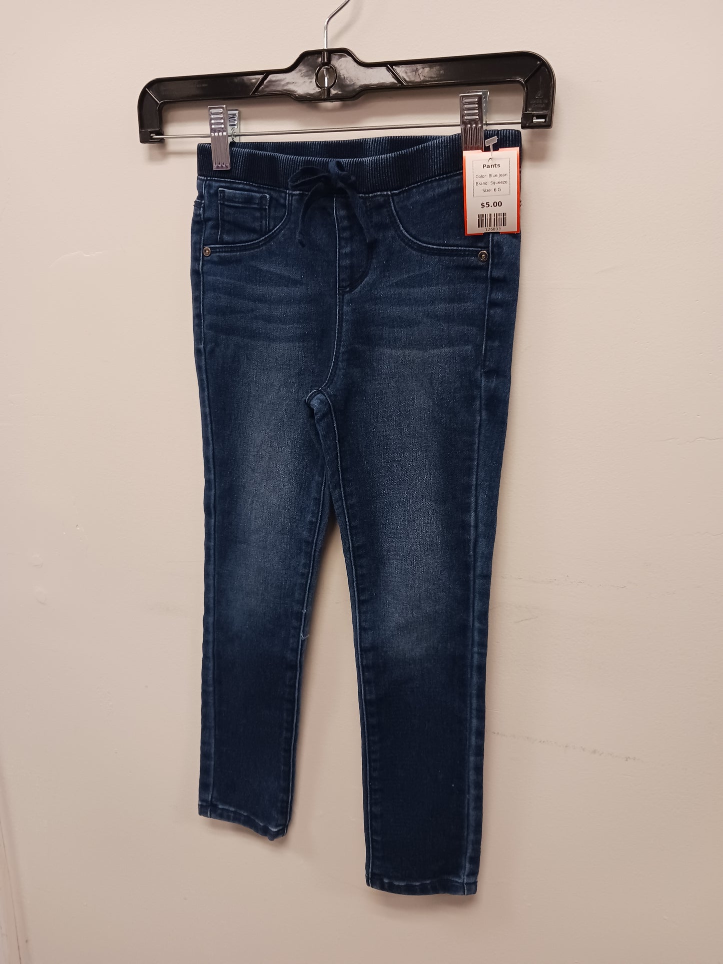 Blue Jean Squeeze Pants, 6 G