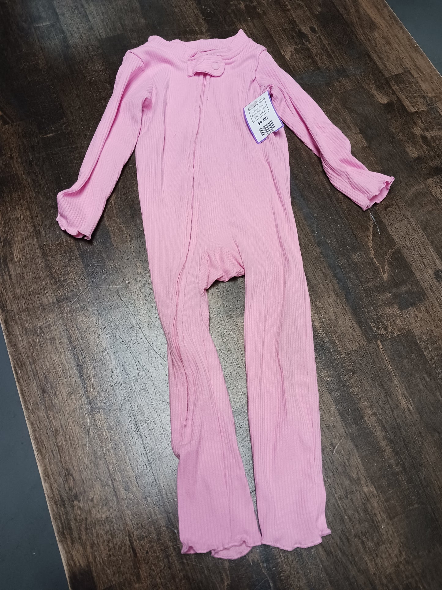 Pink Delia's Girl Pant One Piece, 12M G
