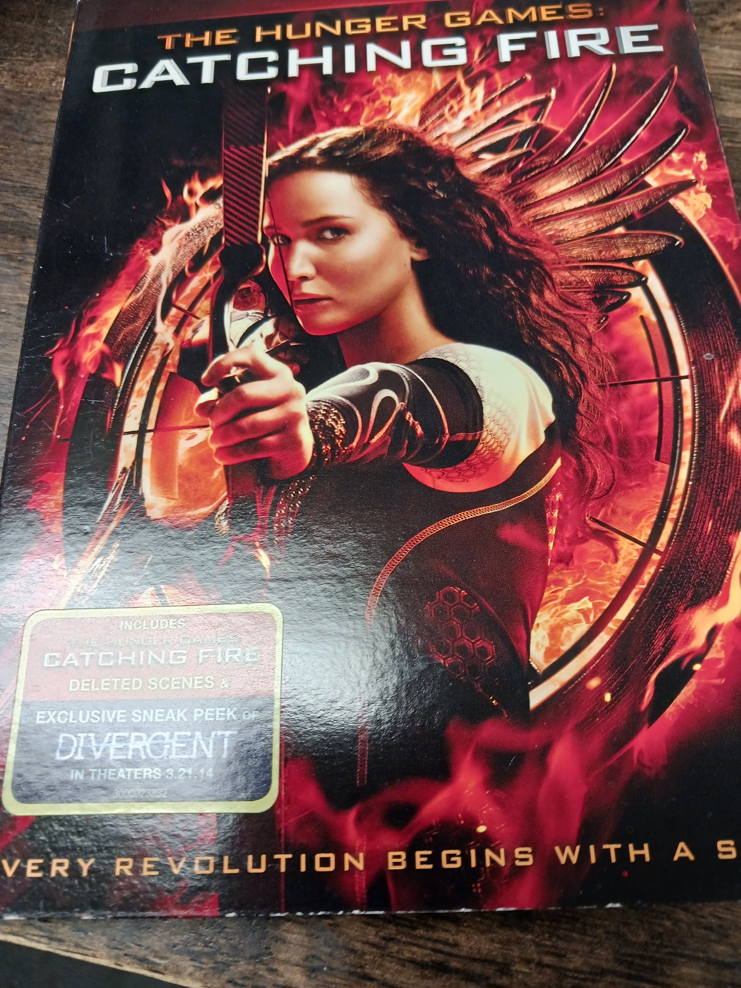 The Hunger Games Catching Fire DVD