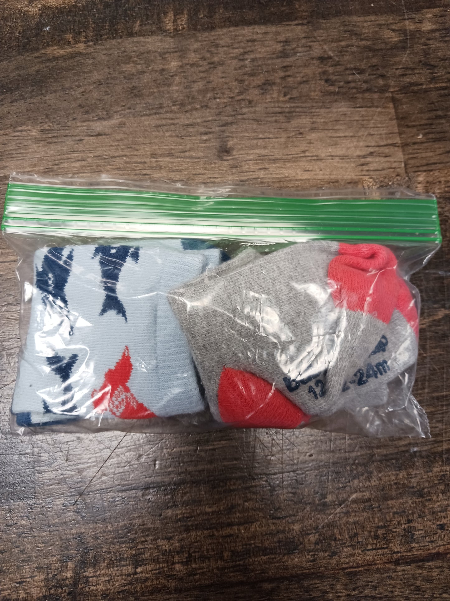 Boys 3 pack socks, 12M