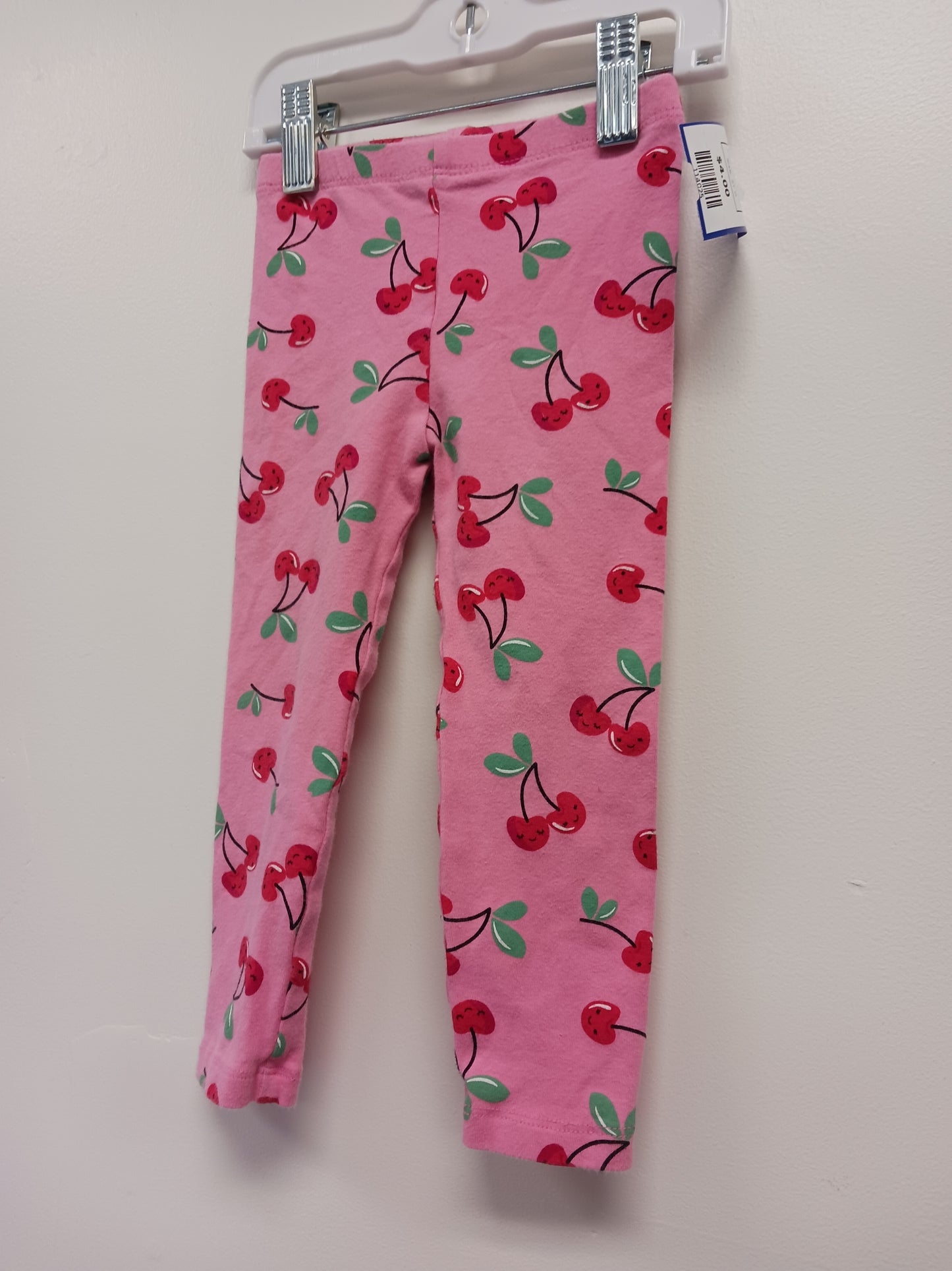 Pink/Red Cherry Childrens Place Leggings, 2T G