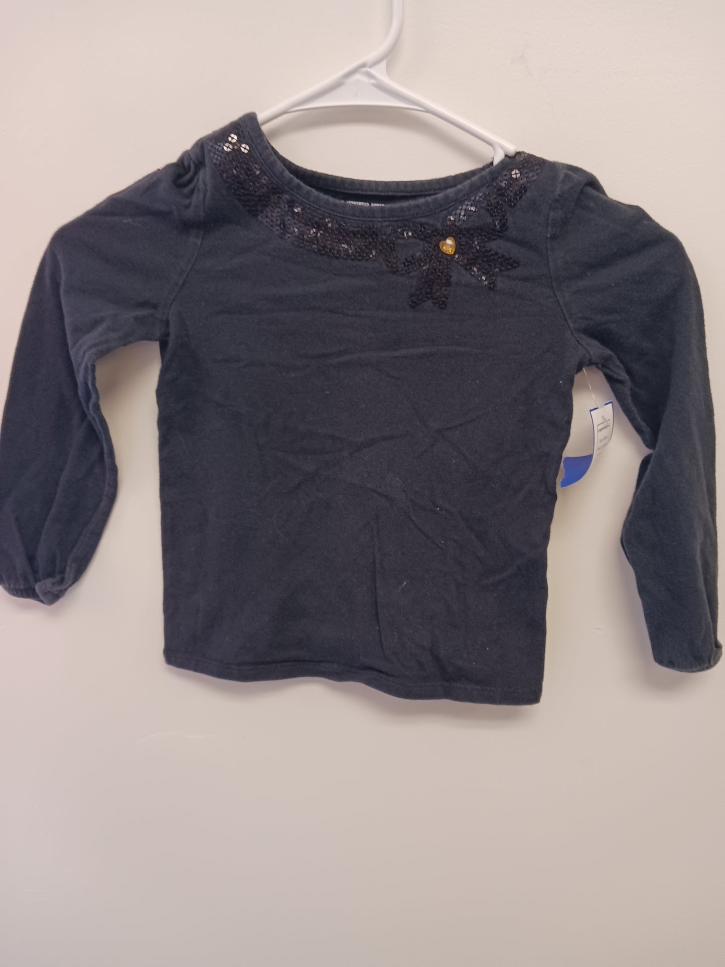 Black Sonoma Longsleeve Shirt, 4T G