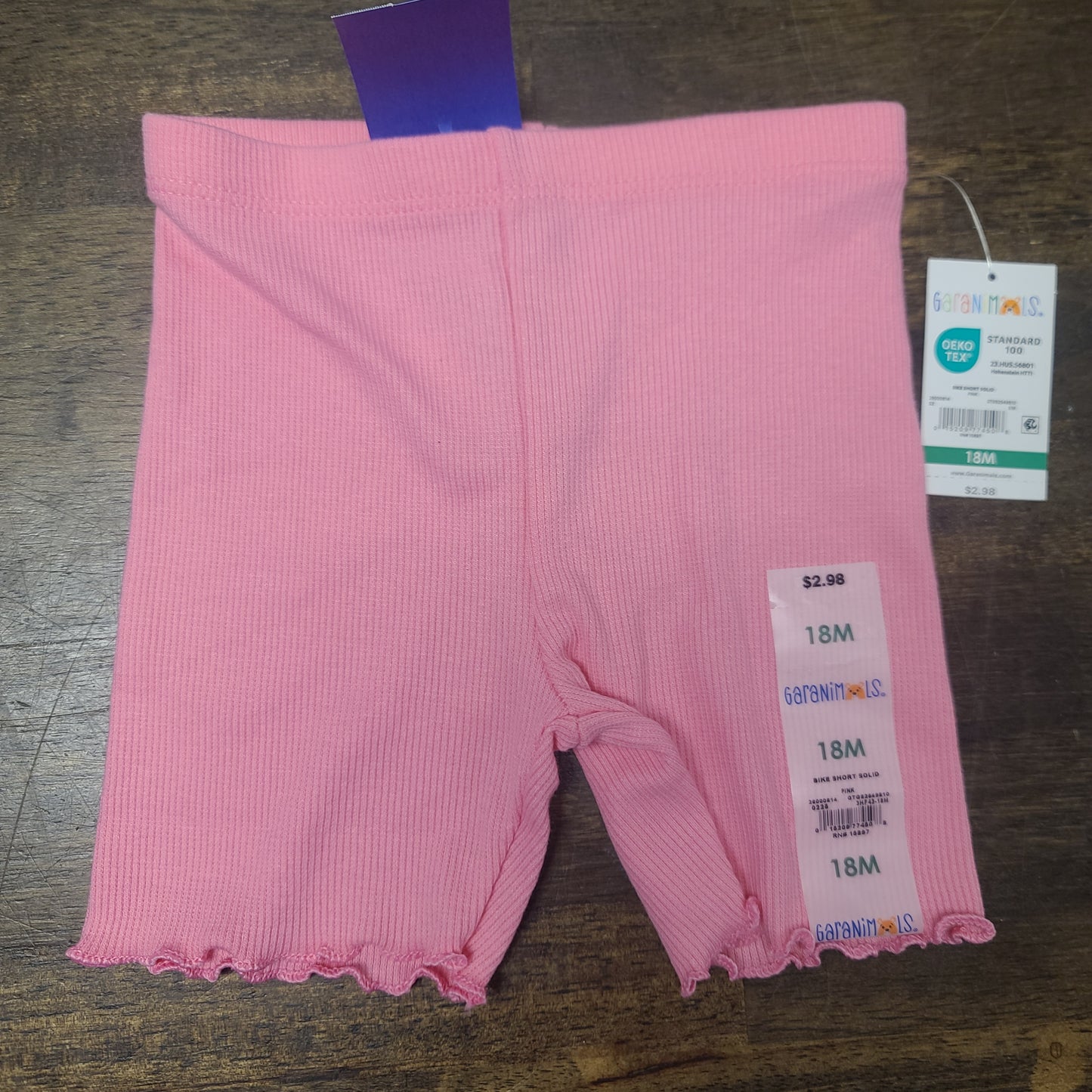 pink Garanimals Ruffled Shorts, 18M G
