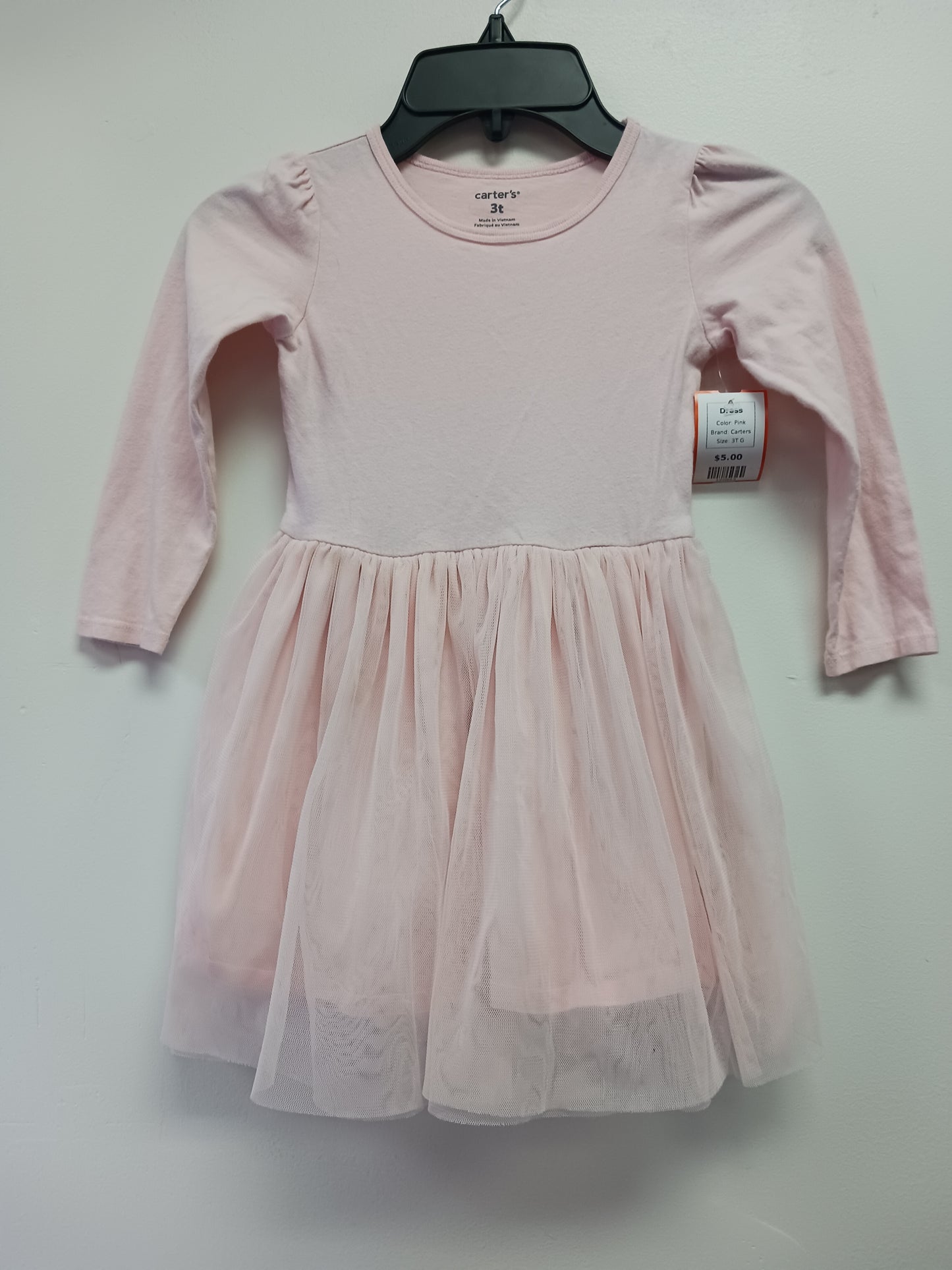 Pink Carters Dress, 3T G