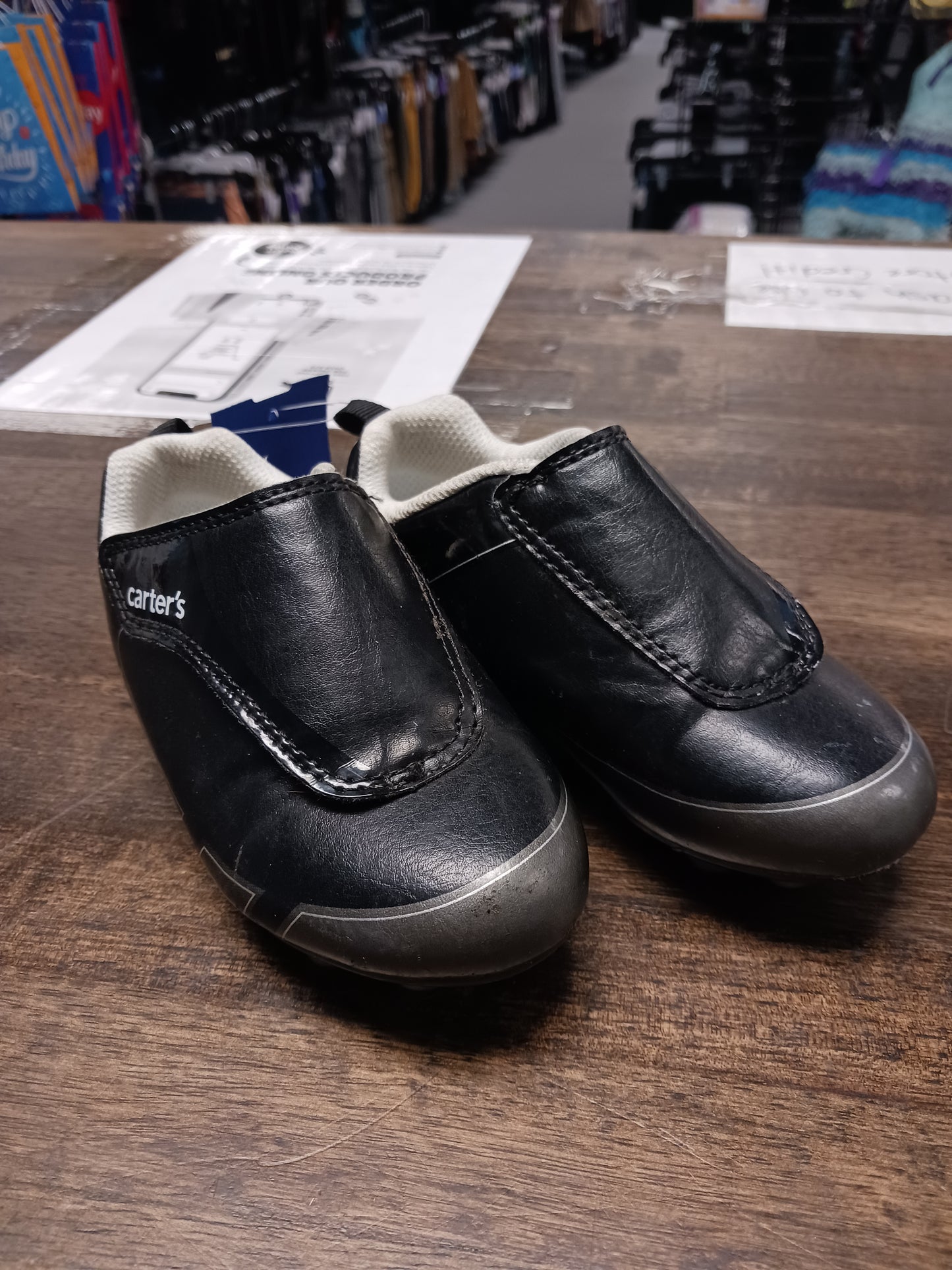 Black Carters Cleats, 9 B