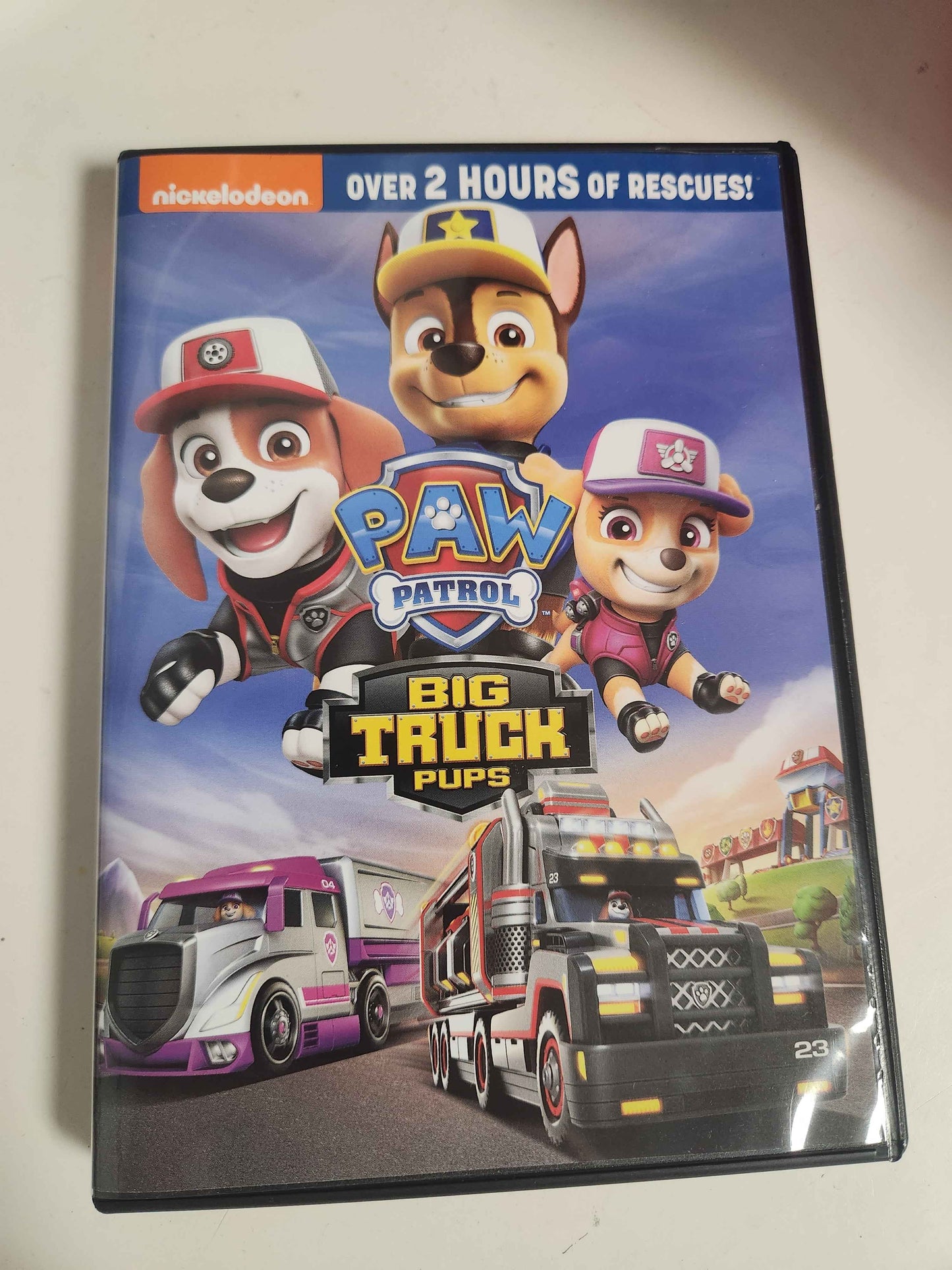 Paw Patrol Big Truck Pups DVD