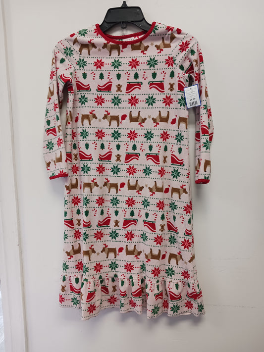 Red/Pink Carters Christmas Night Gown 8/10, 8 G
