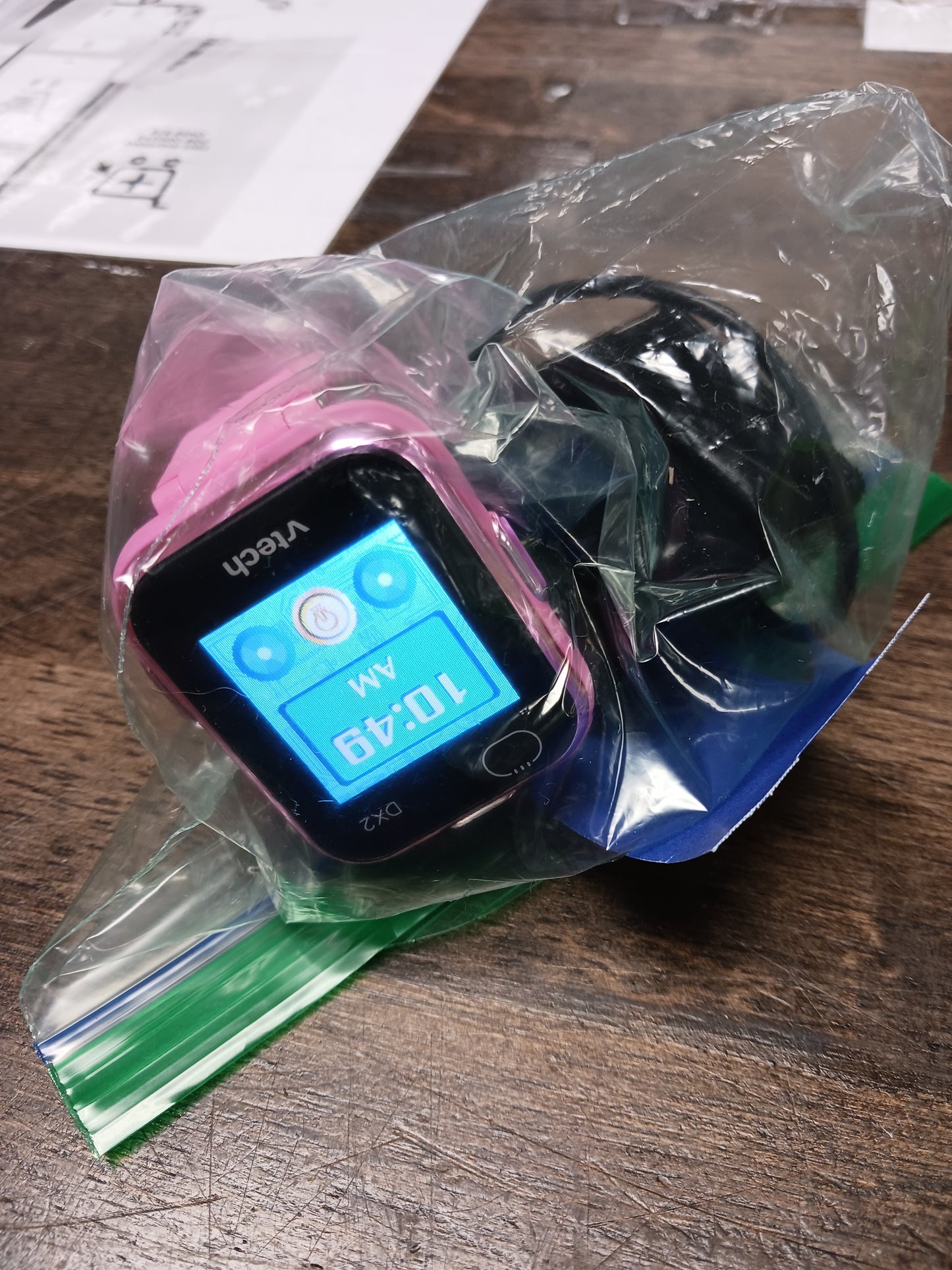 Pink Vtech Kids DX2 watch