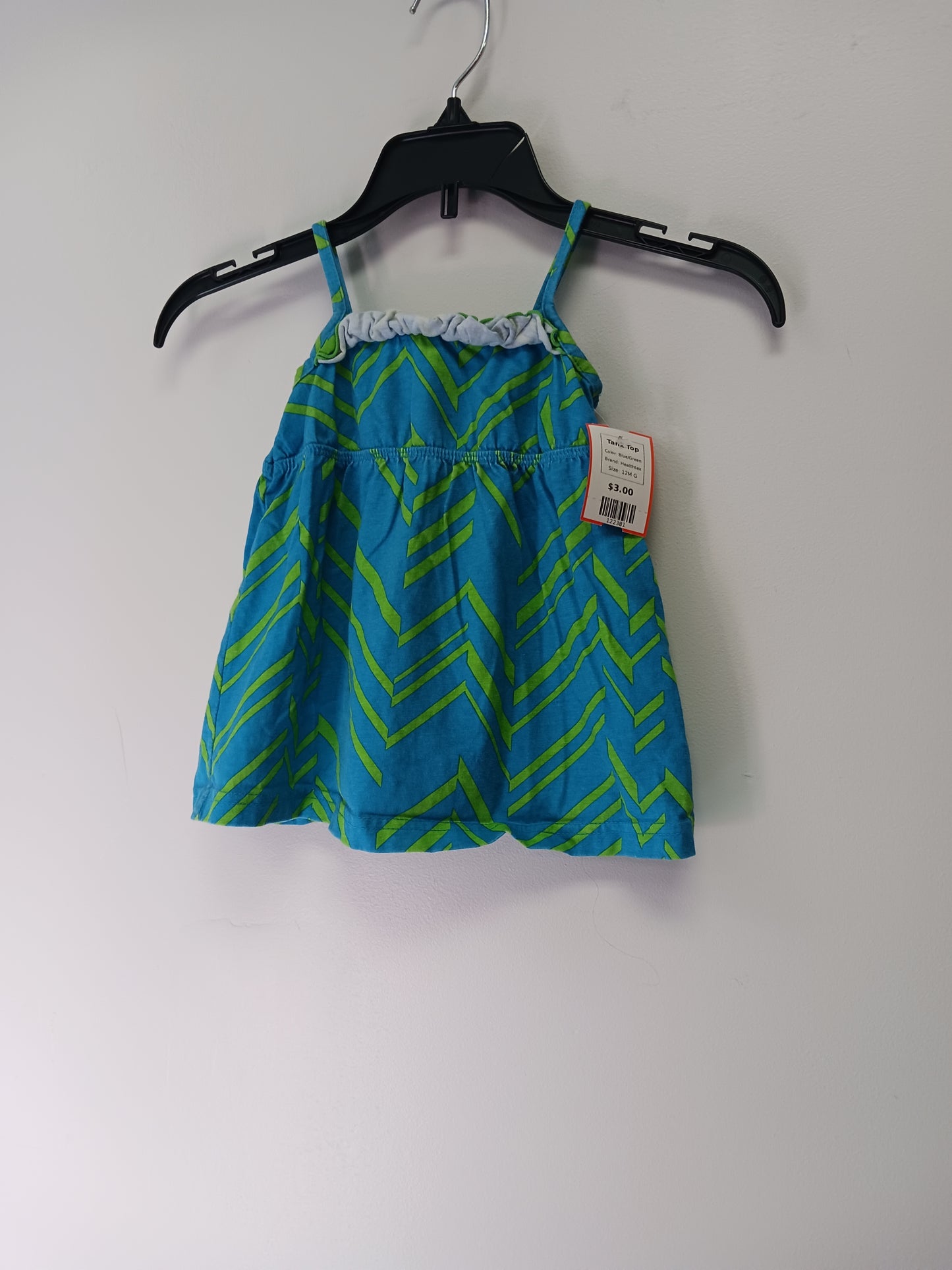 Blue/Green Healthtex Tank Top, 12M G