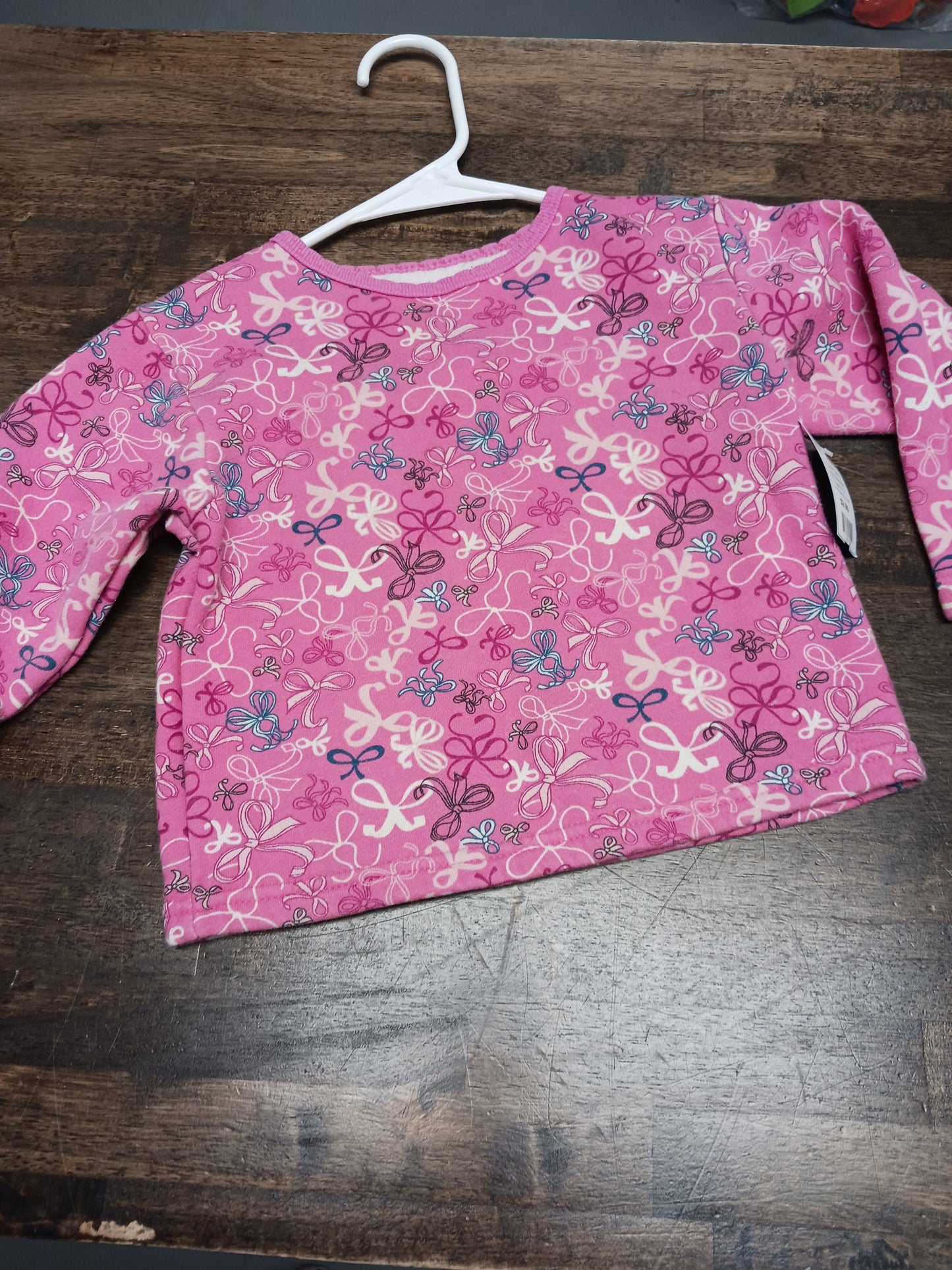pink Garanimals Bows Sweatshirt, 3T G