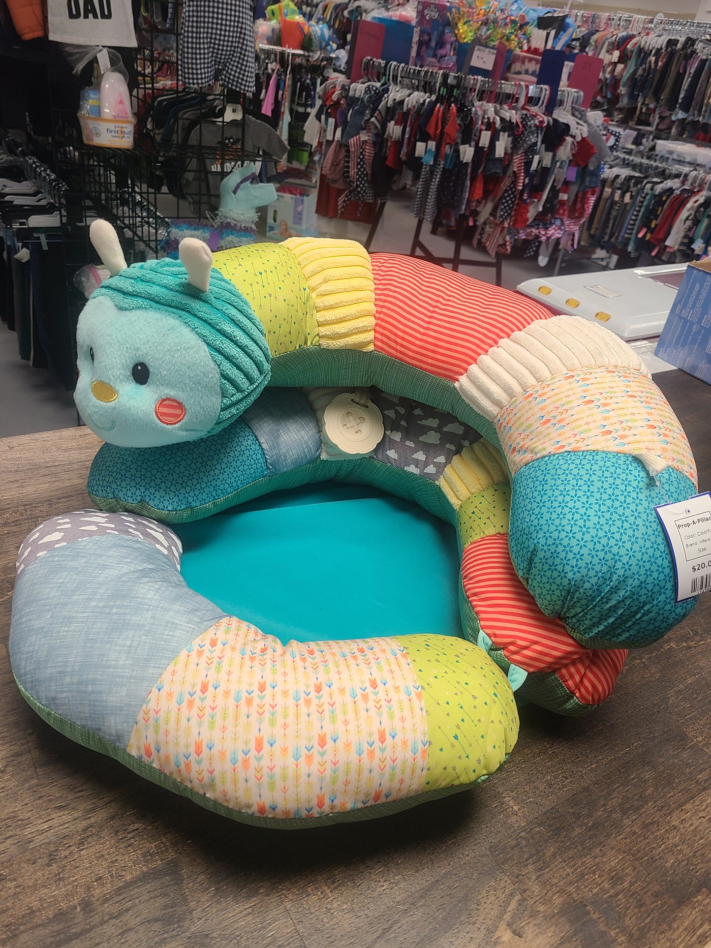 Colorful Infantino Prop-A-Pillar
