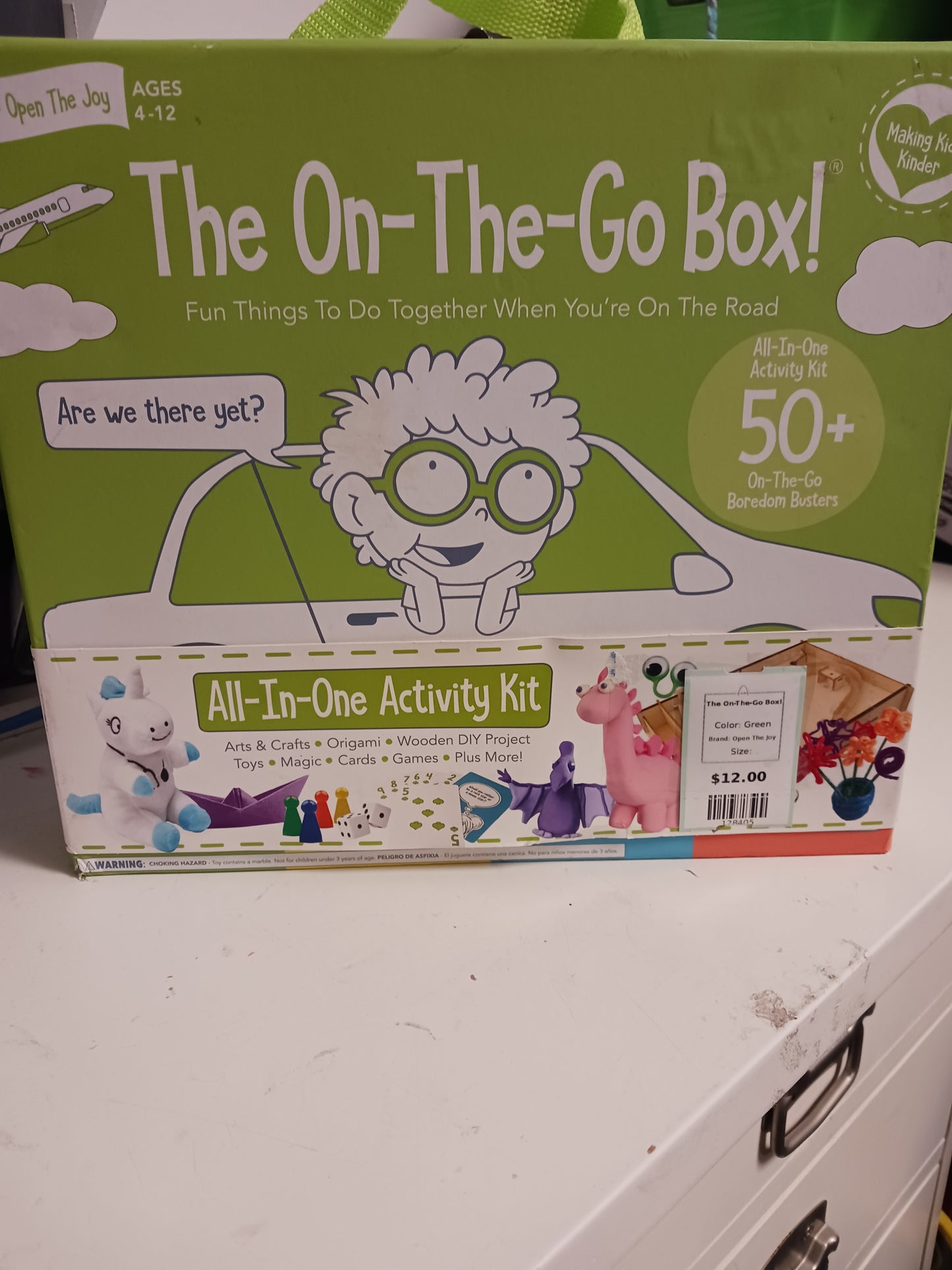 Green Open The Joy The On-The-Go Box!