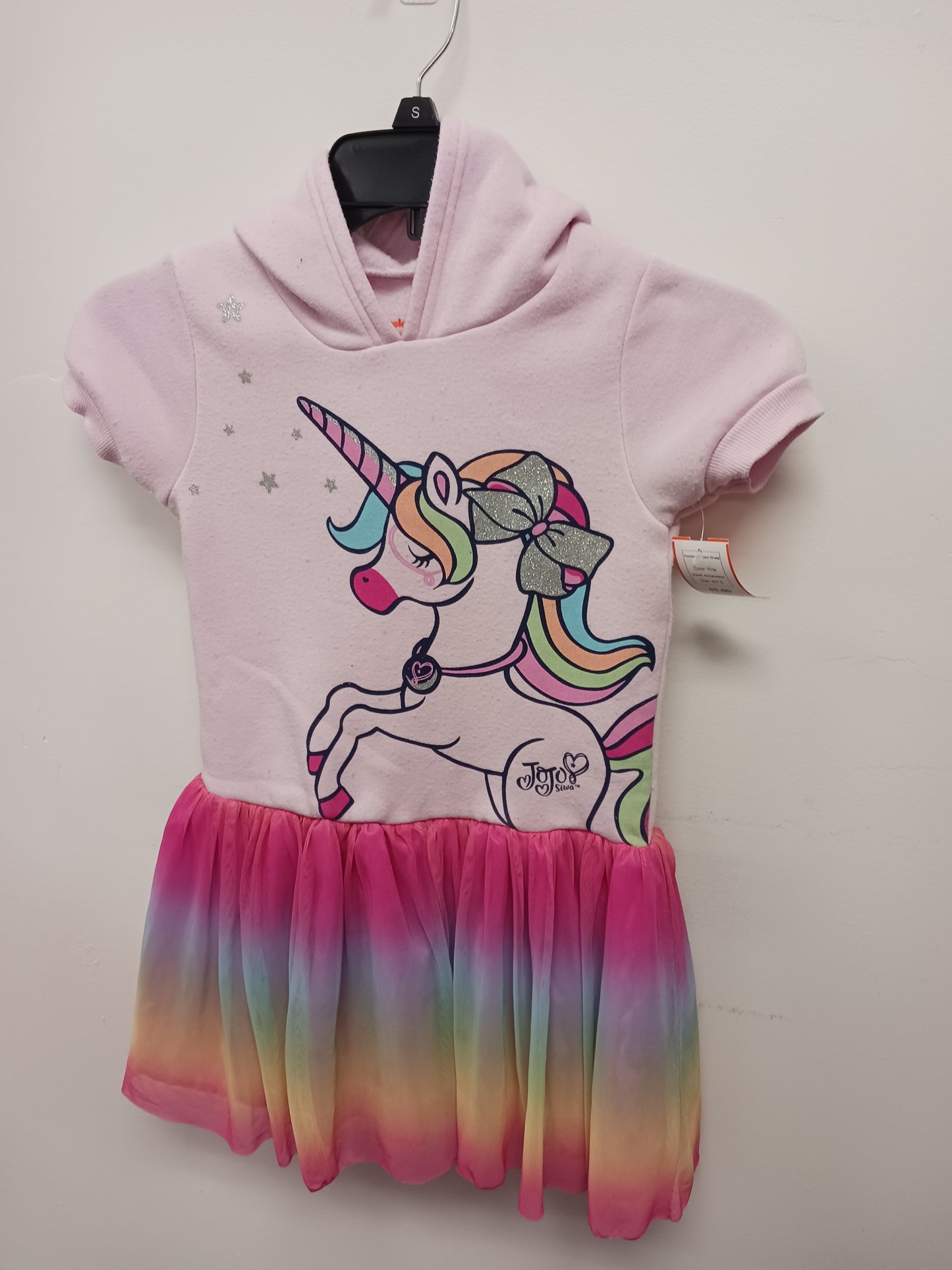 Pink Nickelodeon Hooded Unicorn Dress, 6/7 G