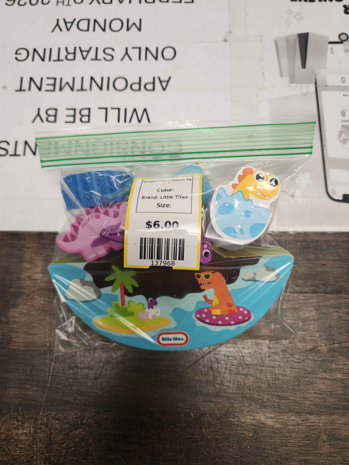 Little Tikes Wooden Critters Balance Toy