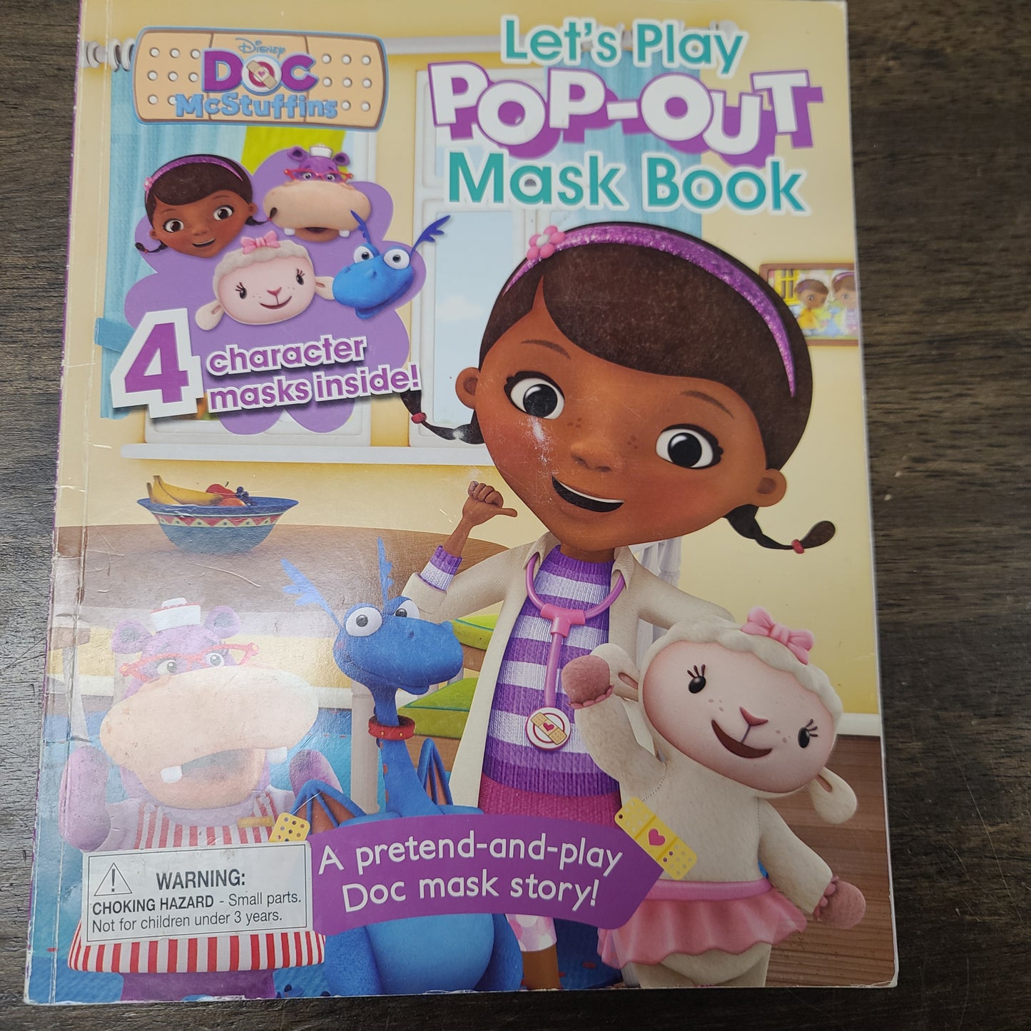 Lets Play Pop Out Mask Book